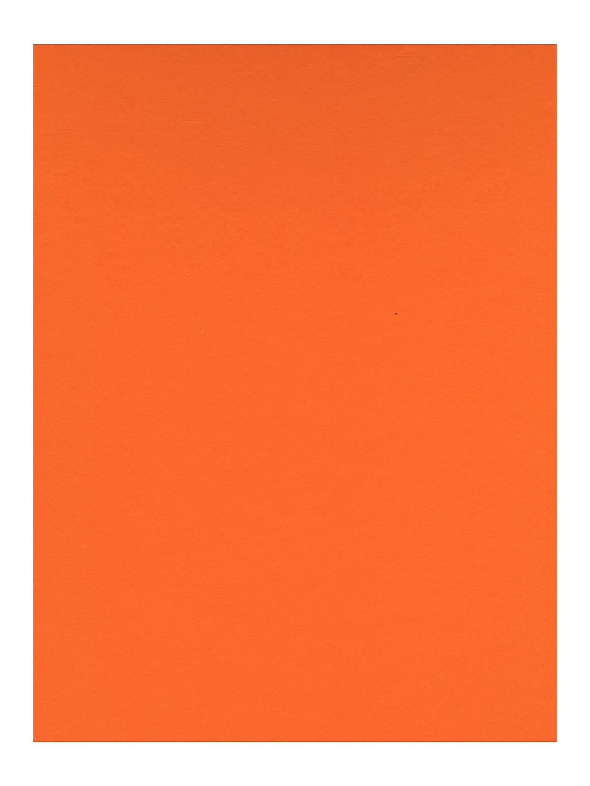 Colorline Heavyweight Paper Sheets clementine 300 gsm 19 in. x 25 in.