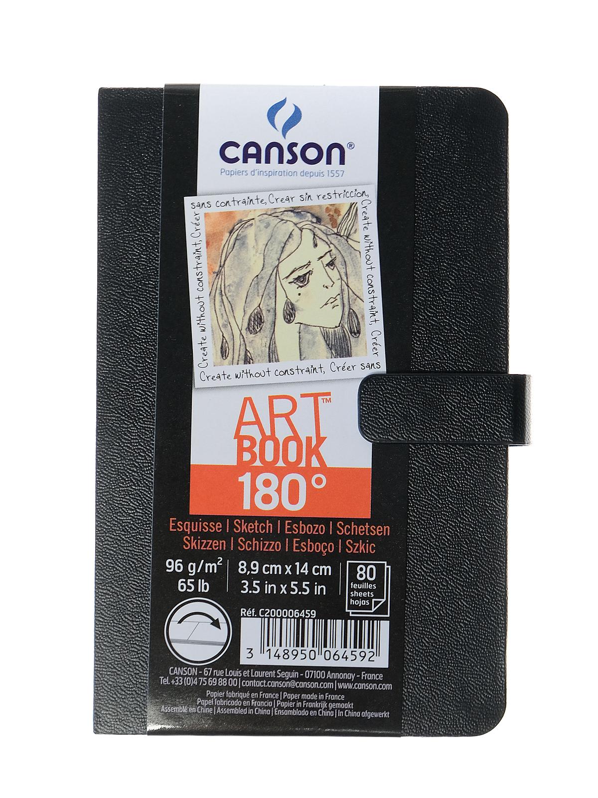 180 Degree Hardbound Sketch Books 3 1 2 in. x 5 1 2 in. 80 sheets