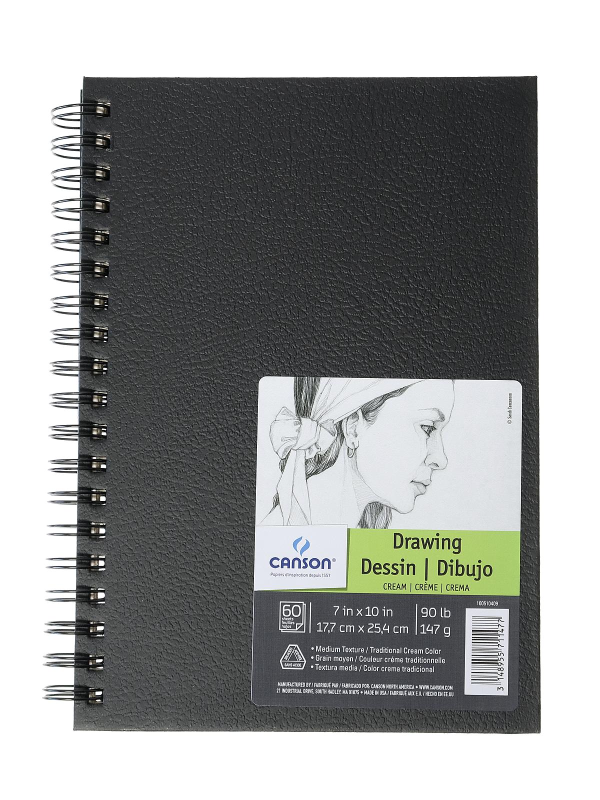 Art Book Field Drawing Books 7 in. x 10 in. 60 sheets