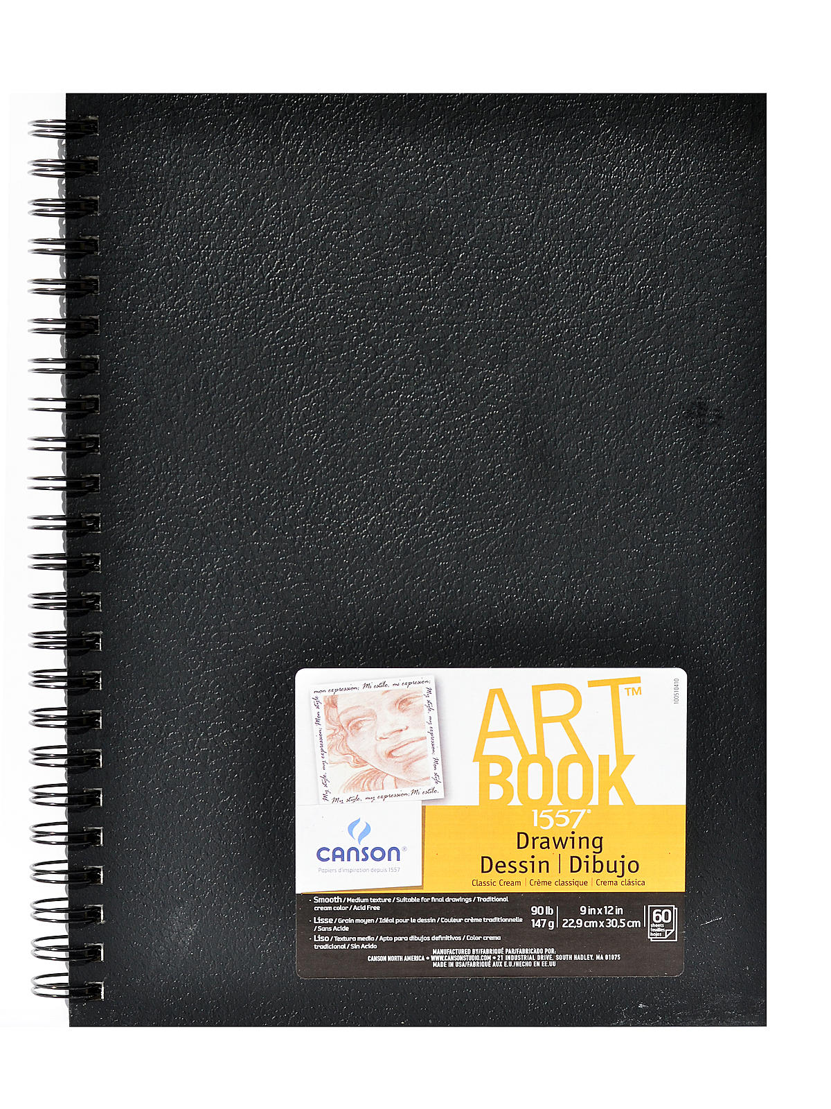 Art Book Field Drawing Books 9 In. X 12 In. 60 Sheets