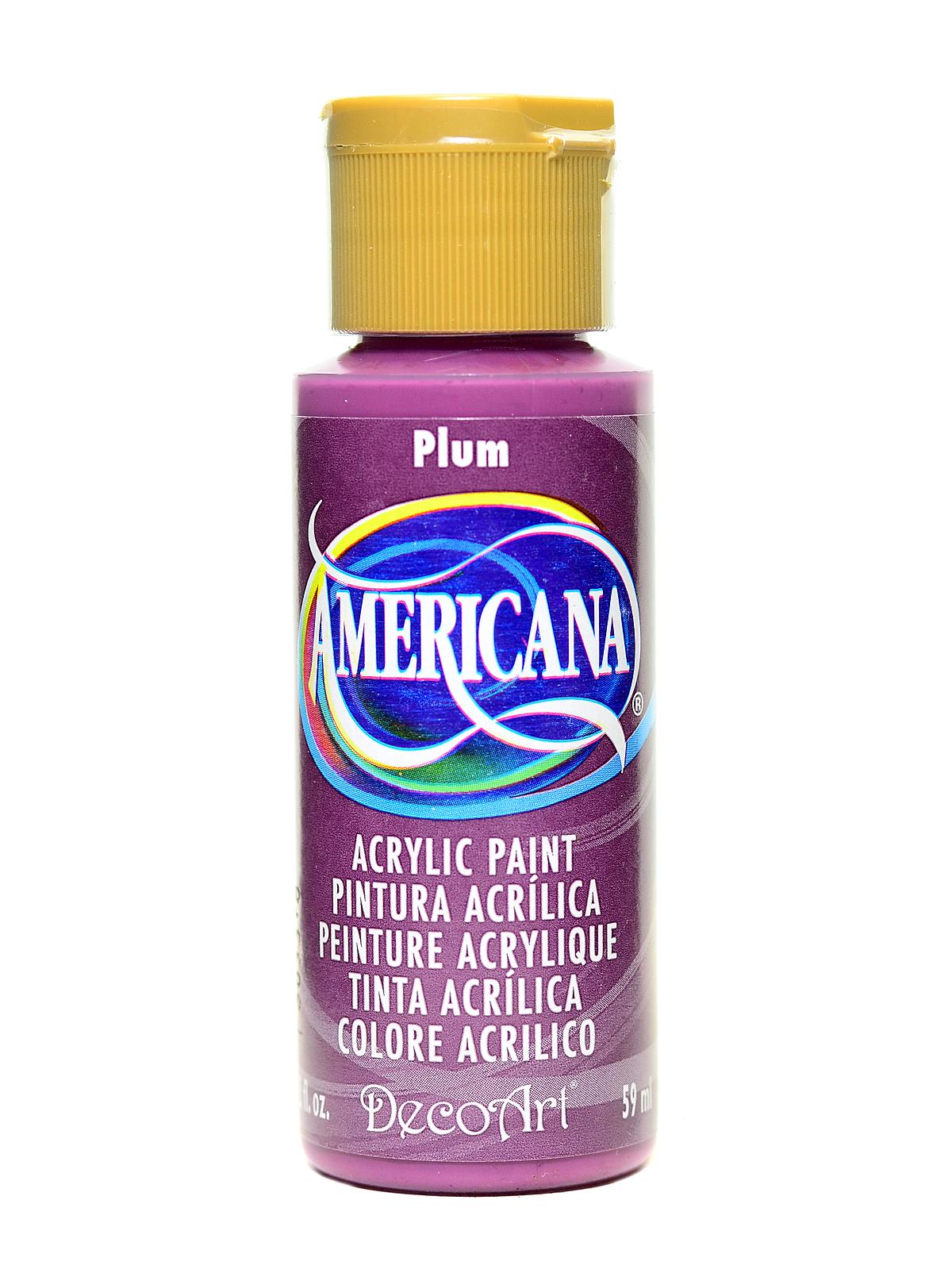 Americana Acrylic Paints plum 2 oz.