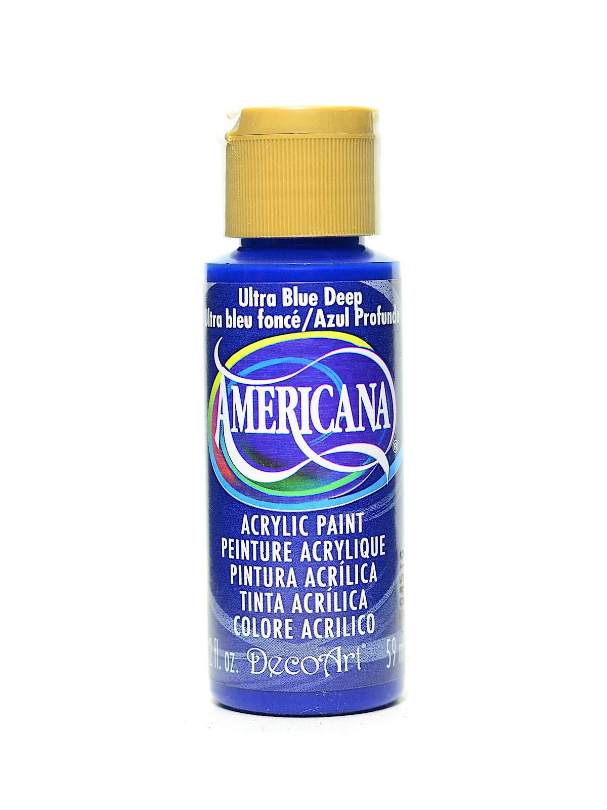 Americana Acrylic Paints ultra blue deep 2 oz.