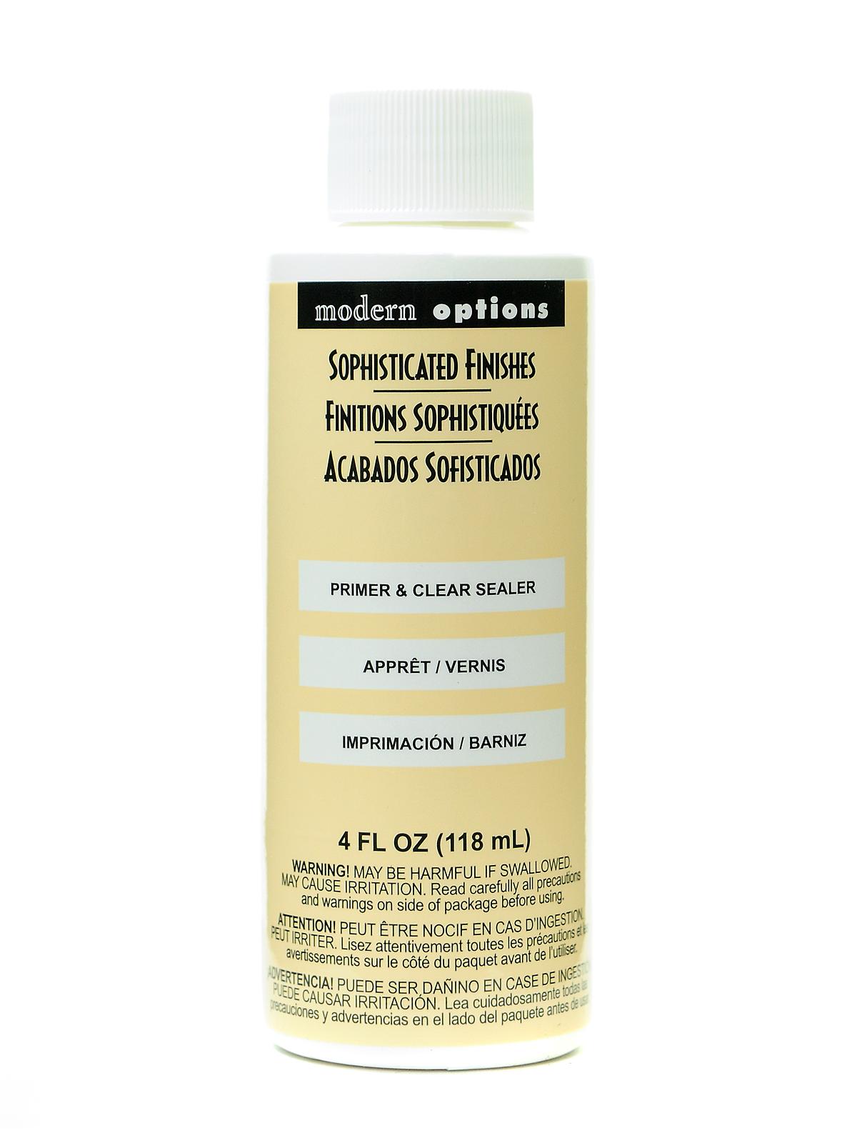 Sophisticated Finishes Primer And Clear Sealer 4 Oz.