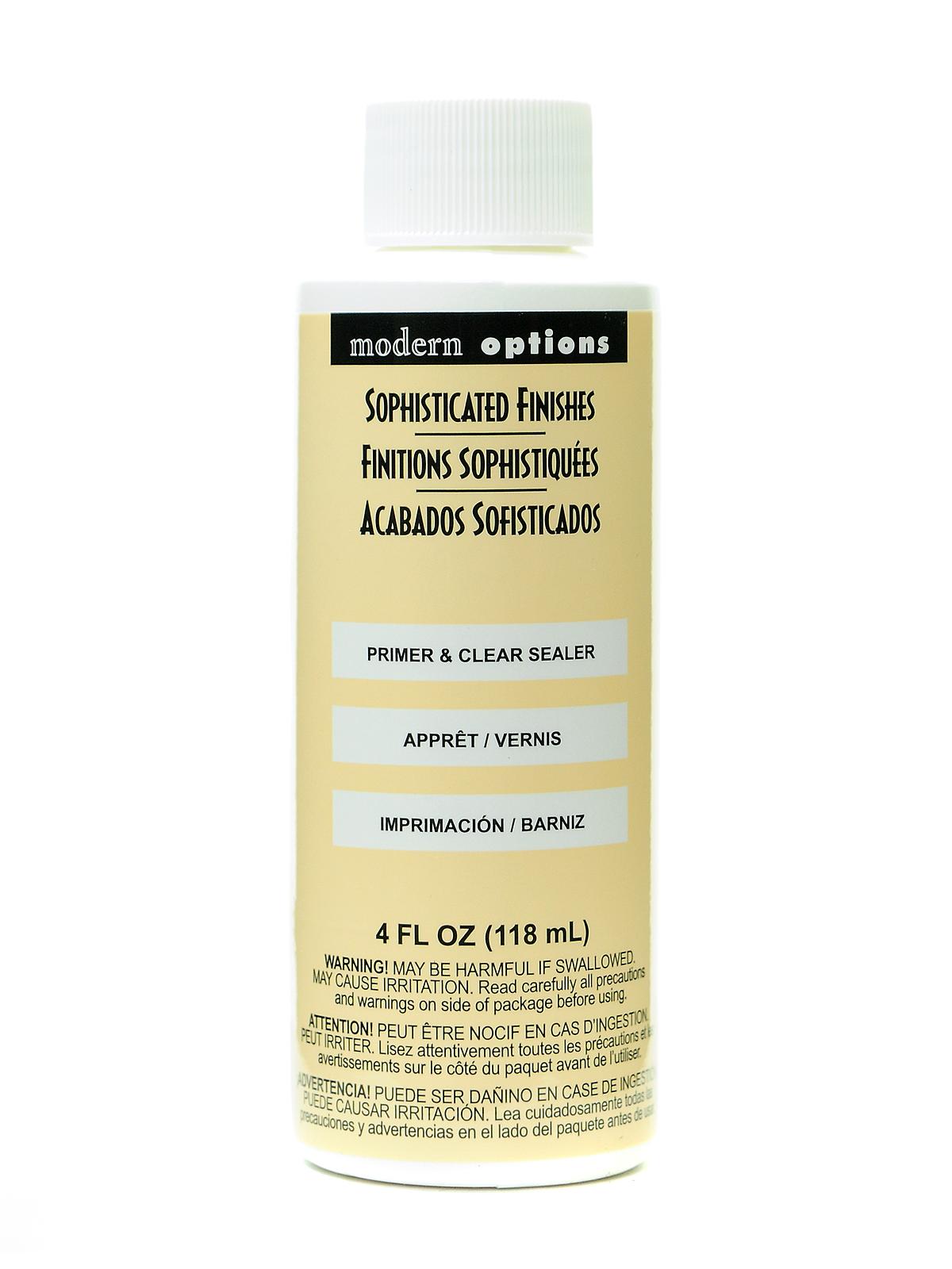 Sophisticated Finishes Primer and Clear Sealer 4 oz.