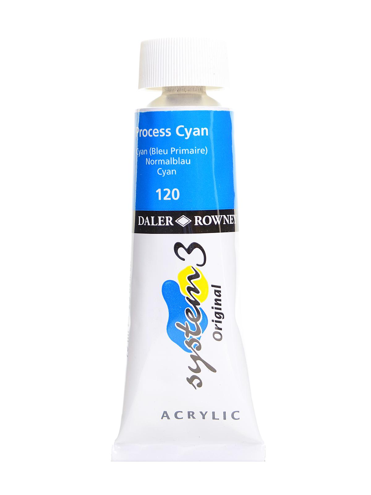 System 3 Acrylic Colour Process Cyan 75 Ml