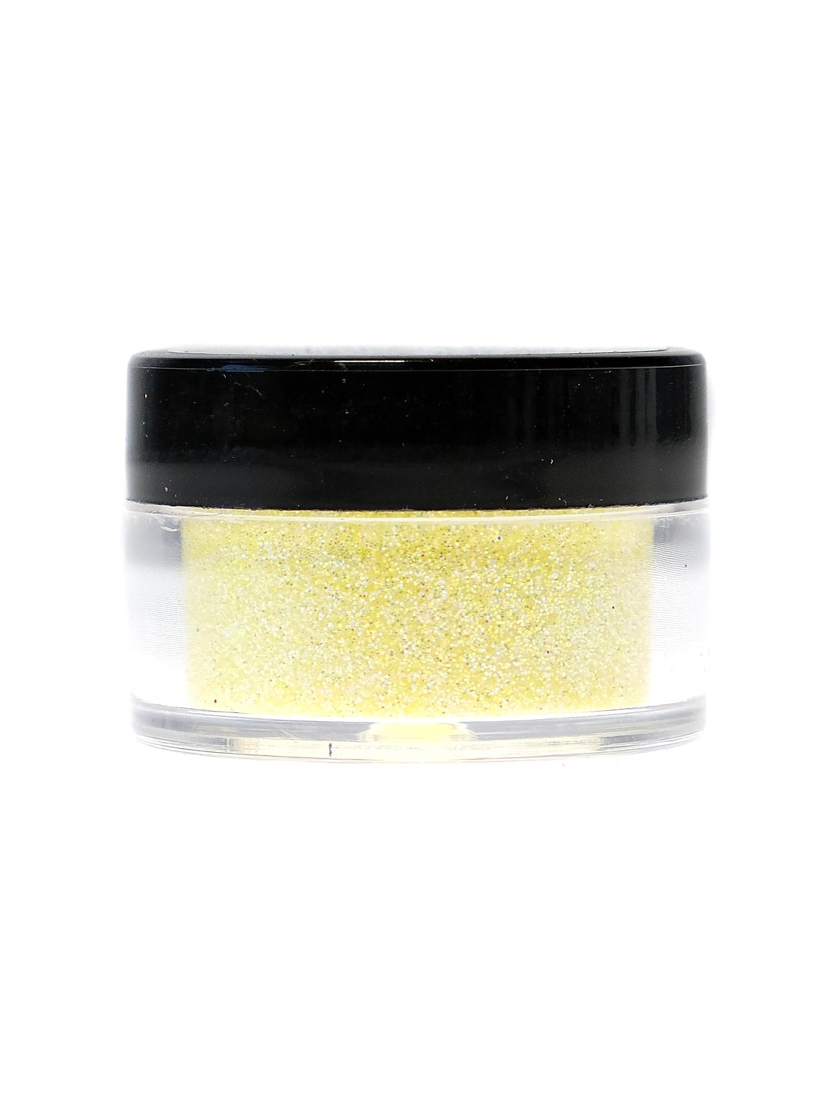 Ultrafine Transparent Glitter mellow yellow 1 2 oz. jar