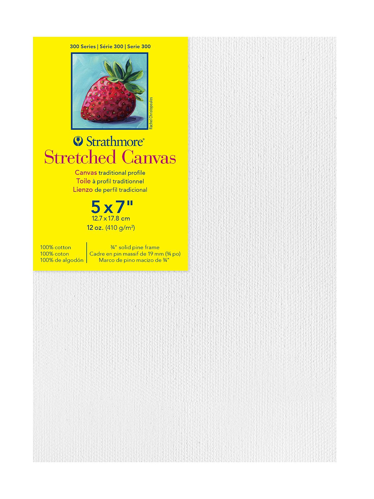 300 Series Stretched Canvas 5 in. x 7 in. traditional 3 4 in.
