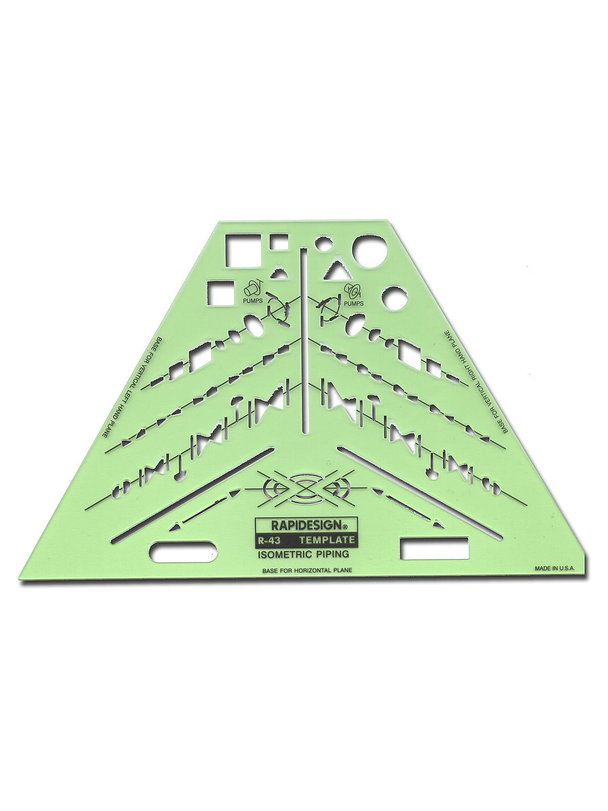 Engineers Drafting and Design Templates isometric piping