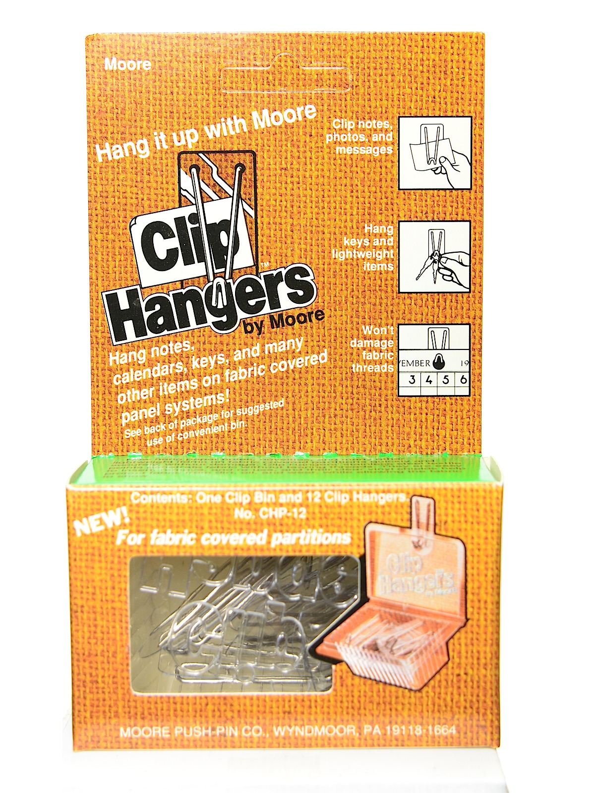 Clip Hangers No. Chp-12 Pack Of 12