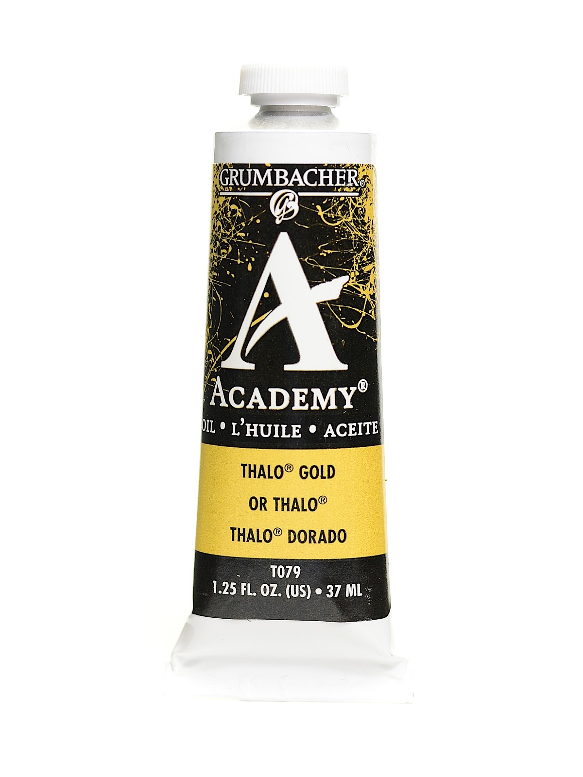 Academy Oil Colors thalo gold 1.25 oz.