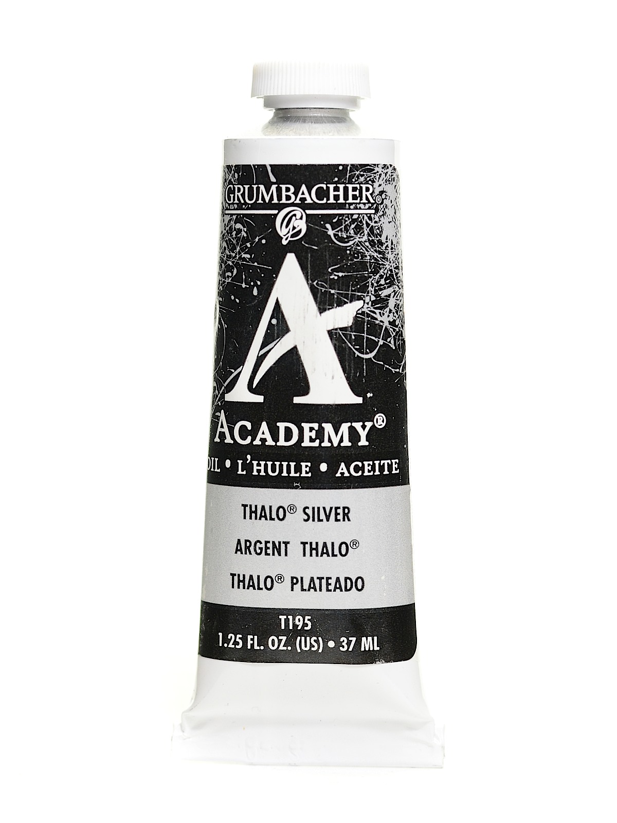 Academy Oil Colors thalo silver 1.25 oz.