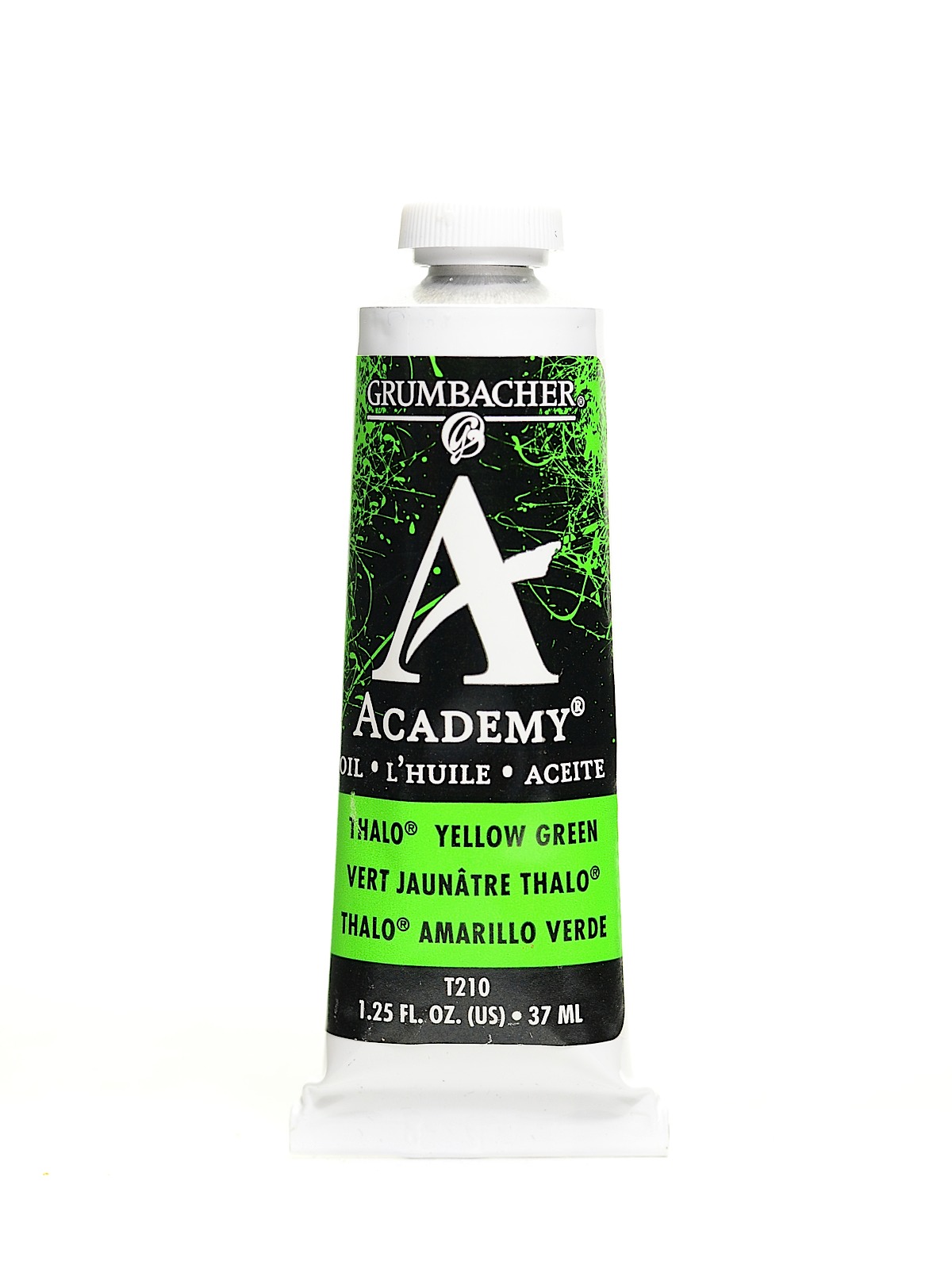 Academy Oil Colors thalo yellow green 1.25 oz.