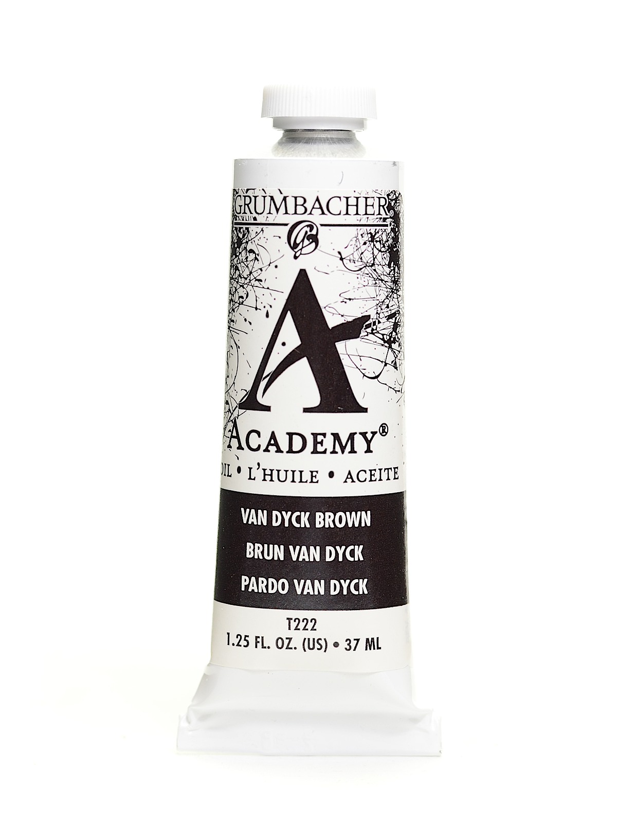 Academy Oil Colors van dyke brown 1.25 oz.