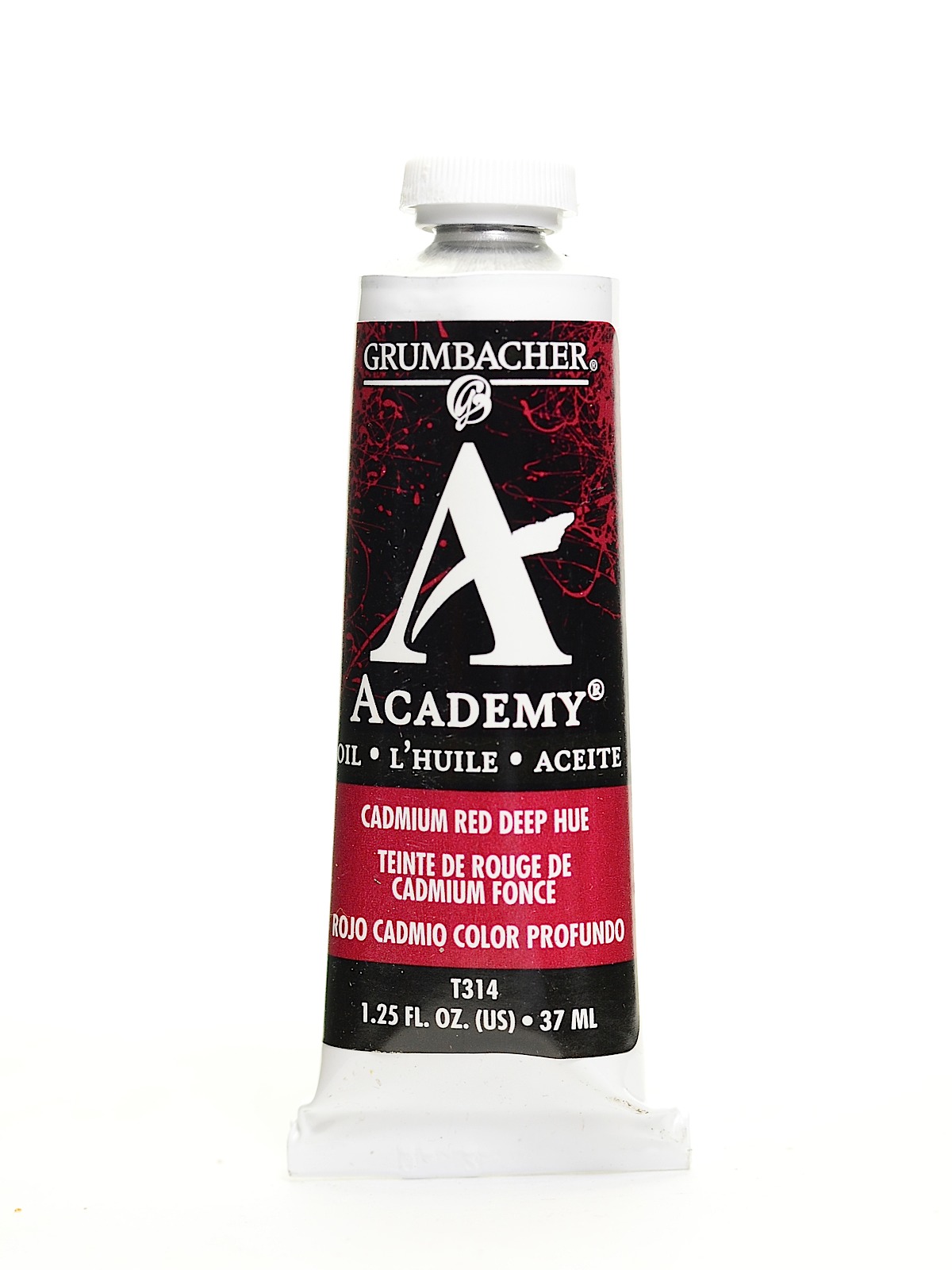 Academy Oil Colors cadmium red deep hue 1.25 oz.