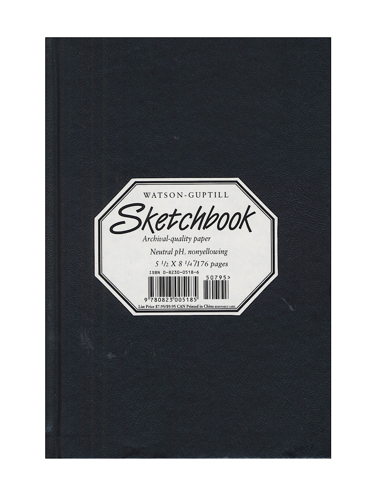 Hardcover Sketchbooks 5 1 2 In. X 8 1 4 In. Black