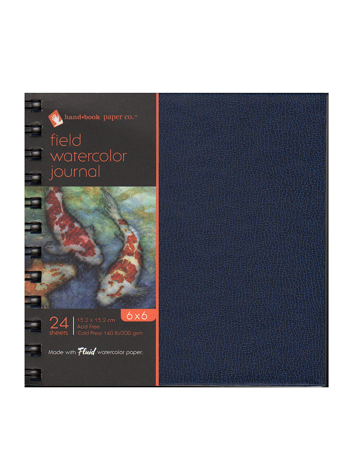 Field Watercolor Journals 6 in. x 6 in. 24 sheets