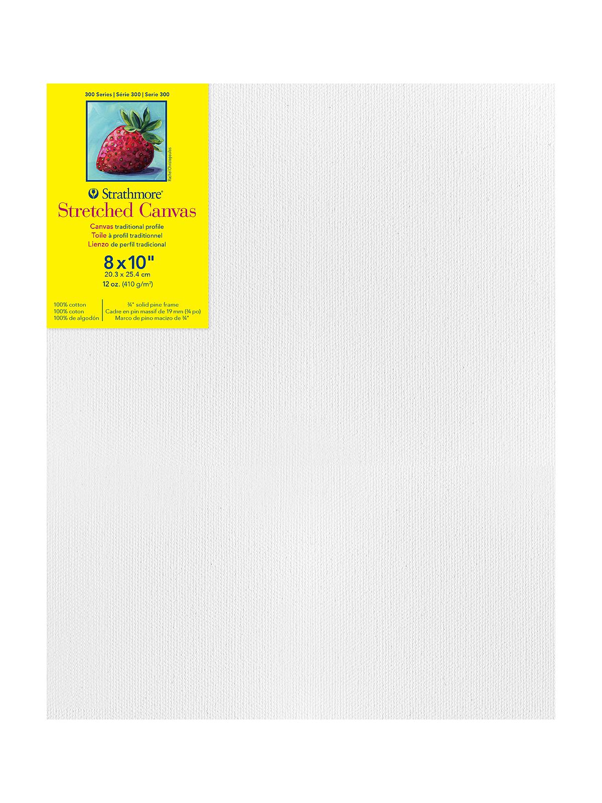 300 Series Stretched Canvas 8 in. x 10 in. traditional 3 4 in.