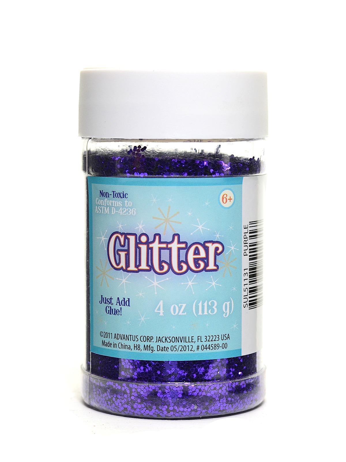 Glitter Royal 4 Oz. Shaker Bottle