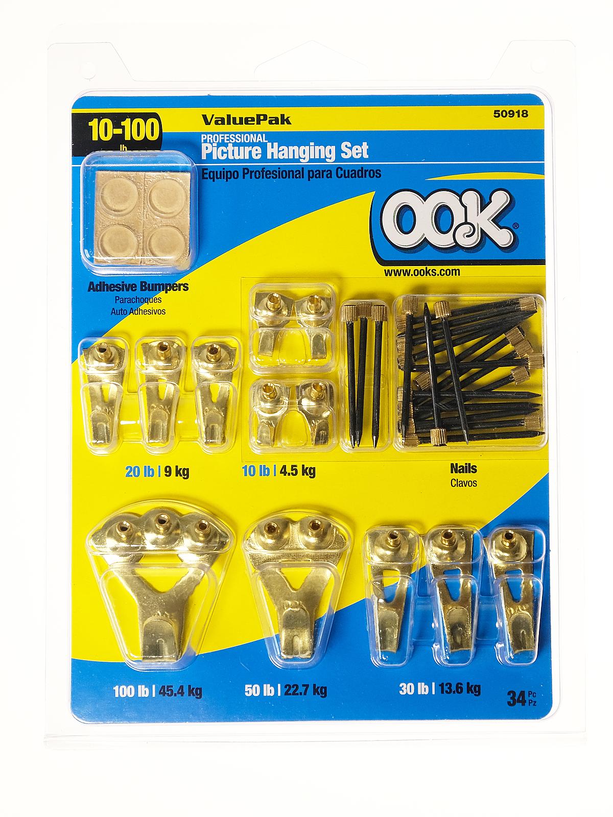 Valu-Pak Professional Picture Hanging Kit each