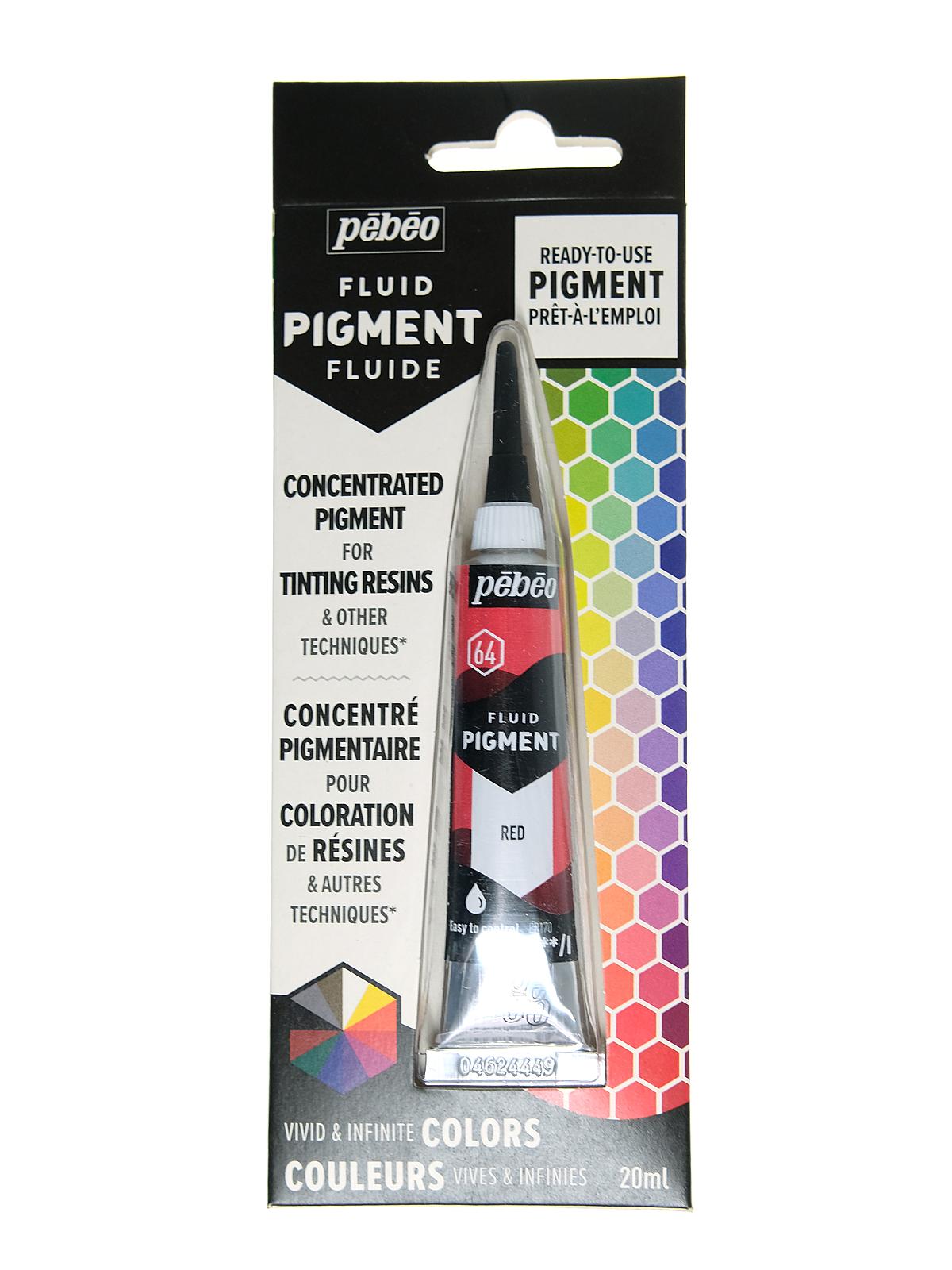 Fluid Pigment red 20 ml
