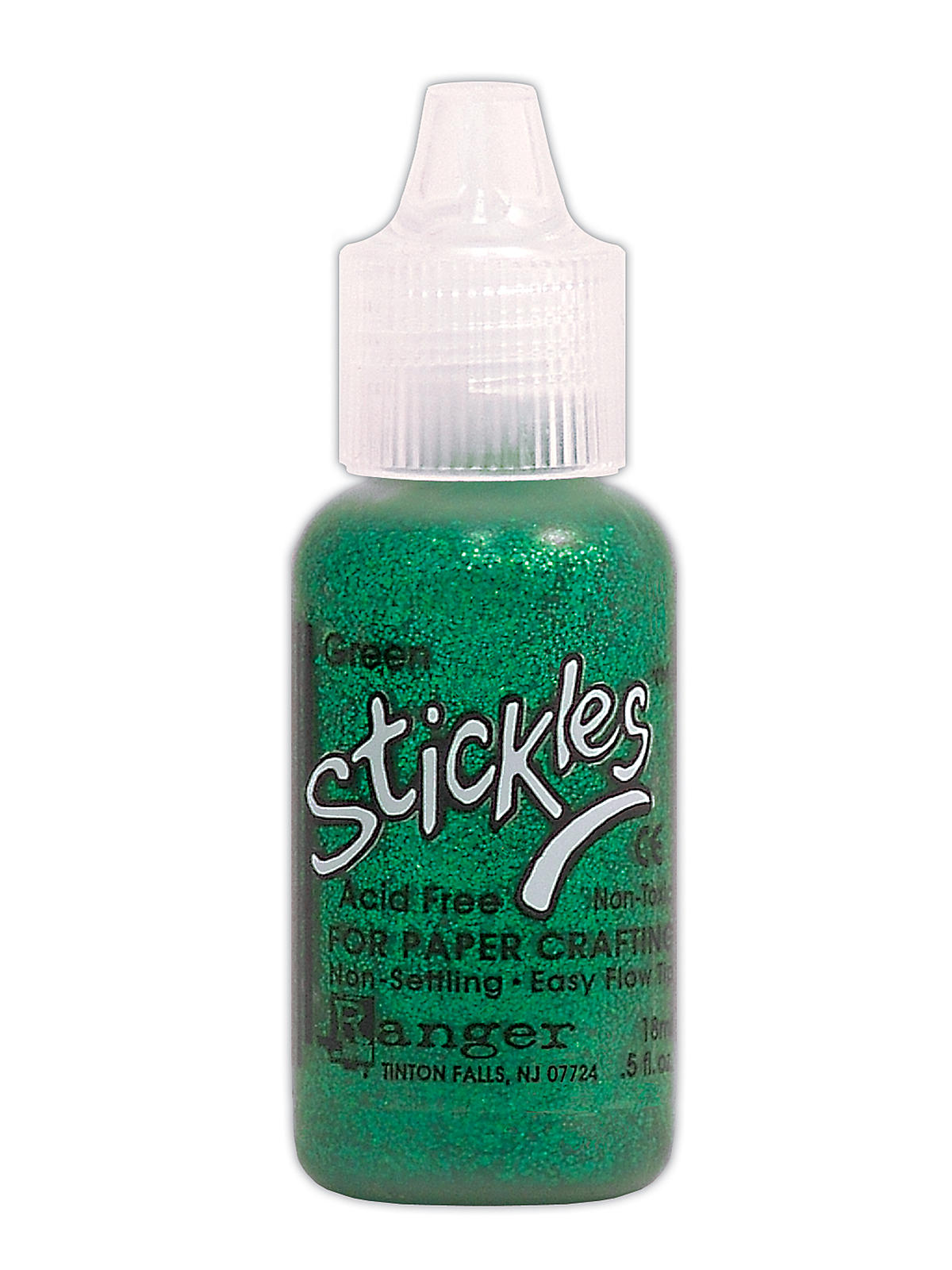 Stickles Glitter Glue green 0.5 oz. bottle