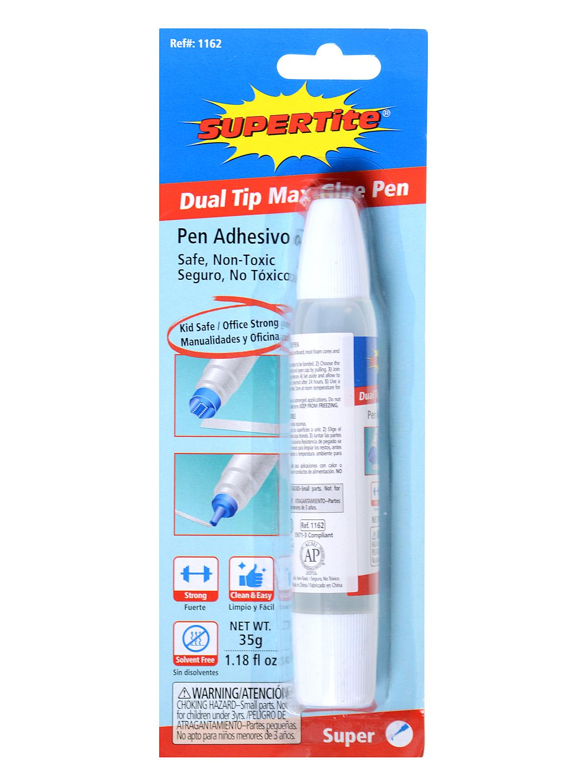 Dual Tip Max Glue Pen Each 35 G