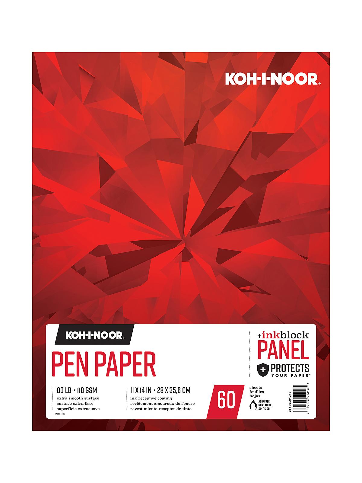 Pen Paper Pads 11 In. X 14 In. 60 Sheets