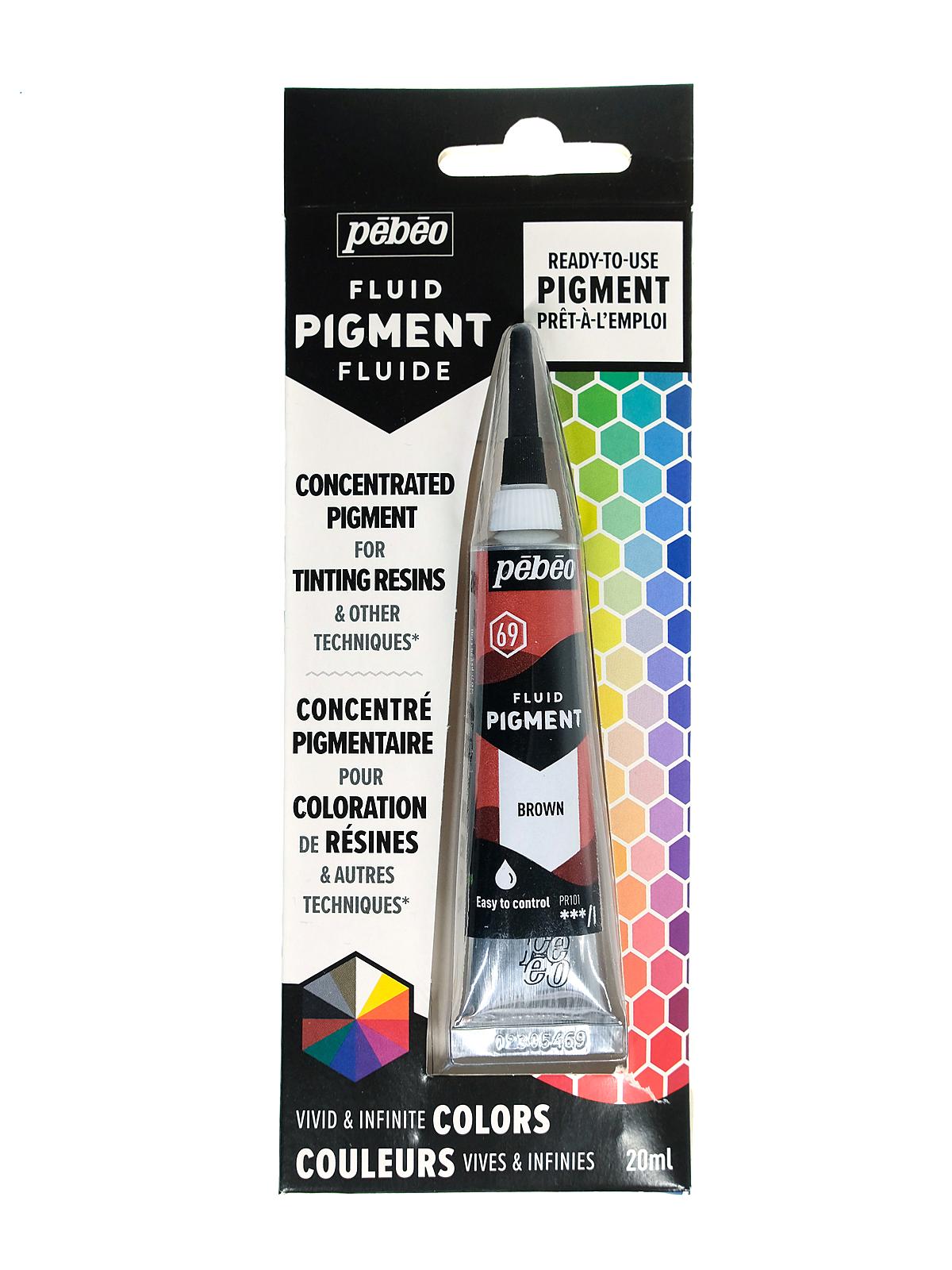 Fluid Pigment brown 20 ml