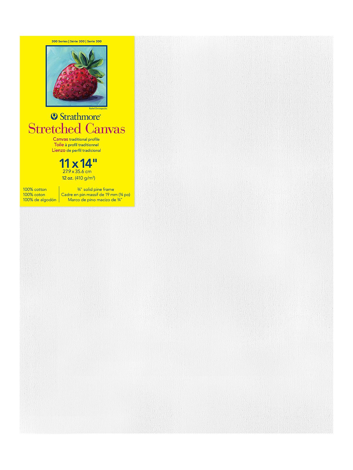 300 Series Stretched Canvas 11 in. x 14 in. traditional 3 4 in.