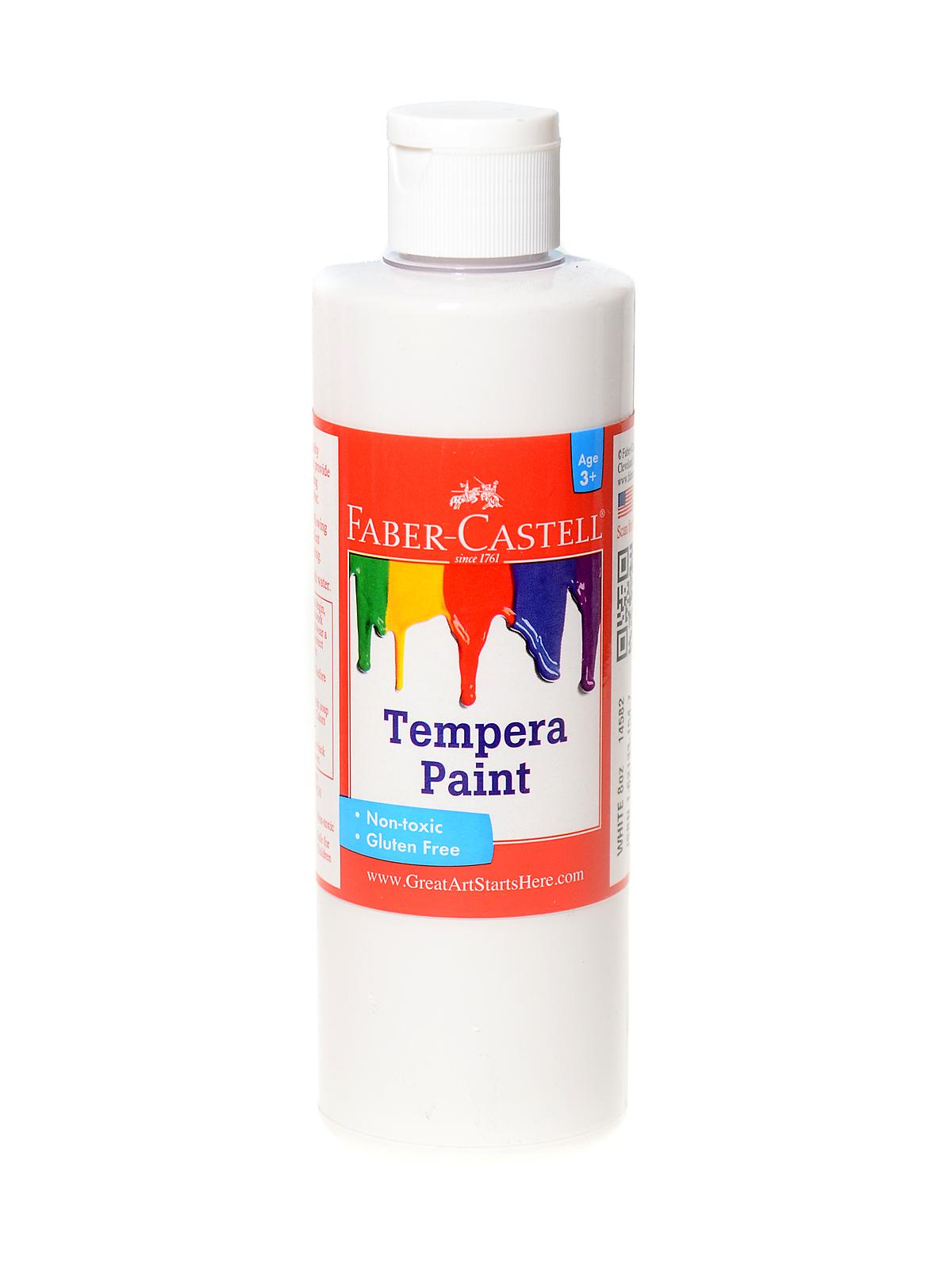 Tempera Paints 8 oz. bottle white