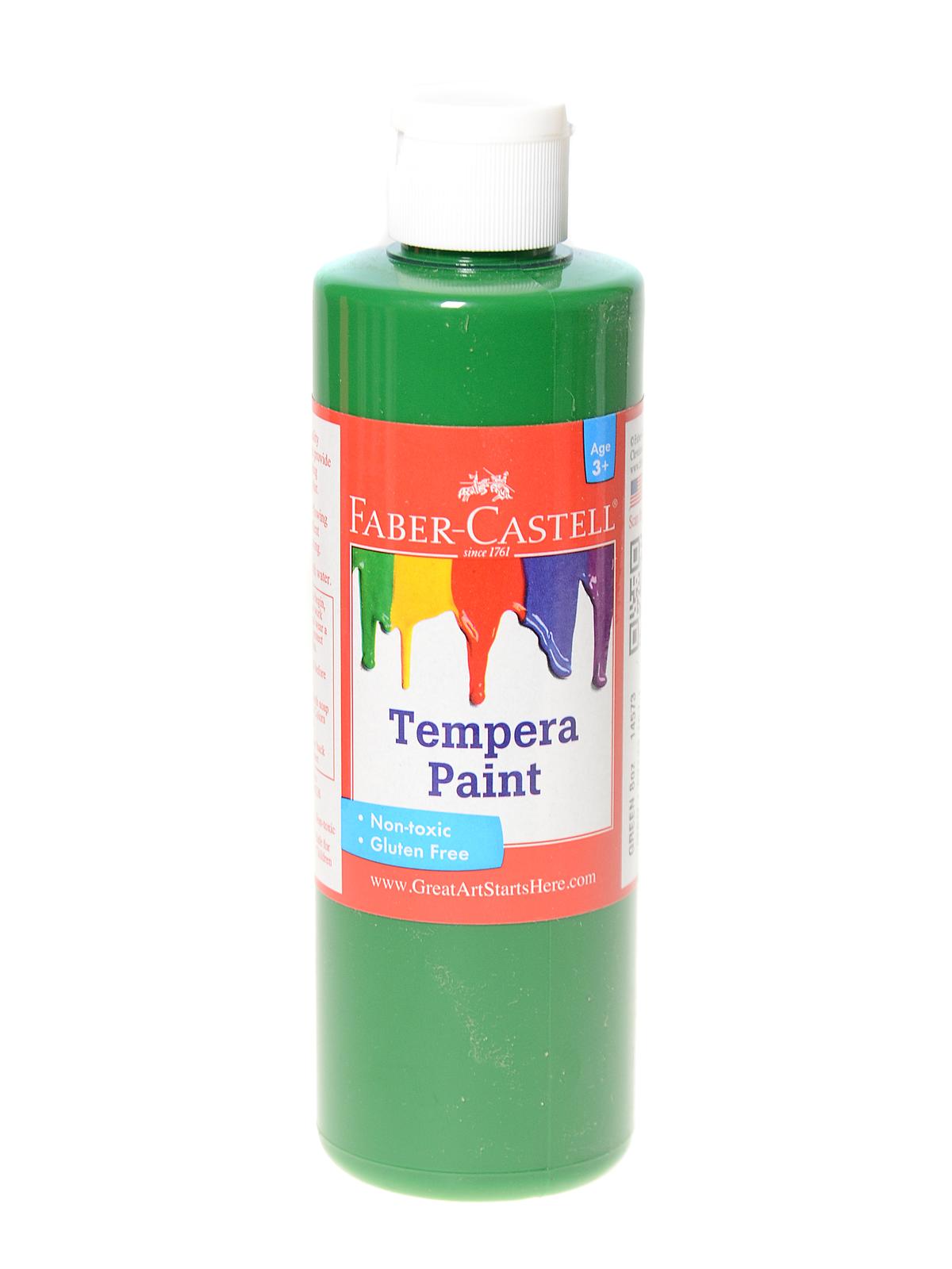 Tempera Paints 8 oz. bottle green