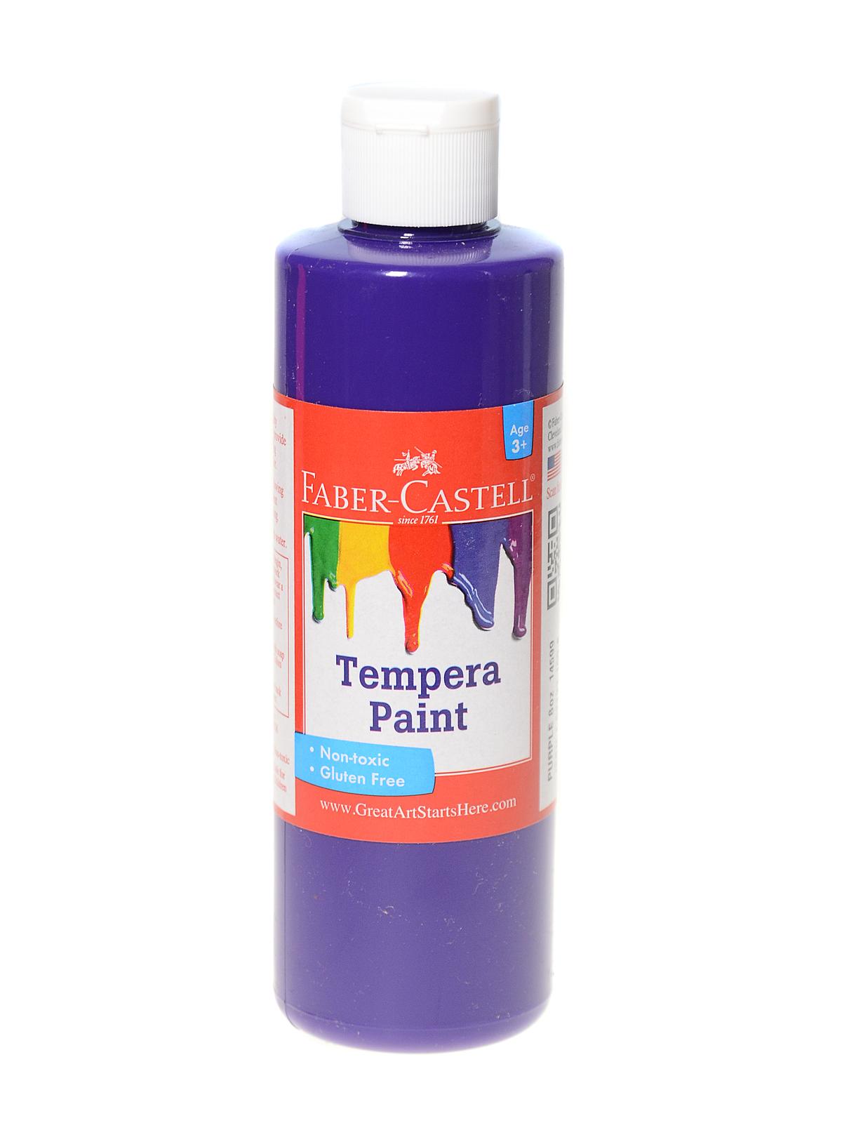 Tempera Paints 8 oz. bottle purple