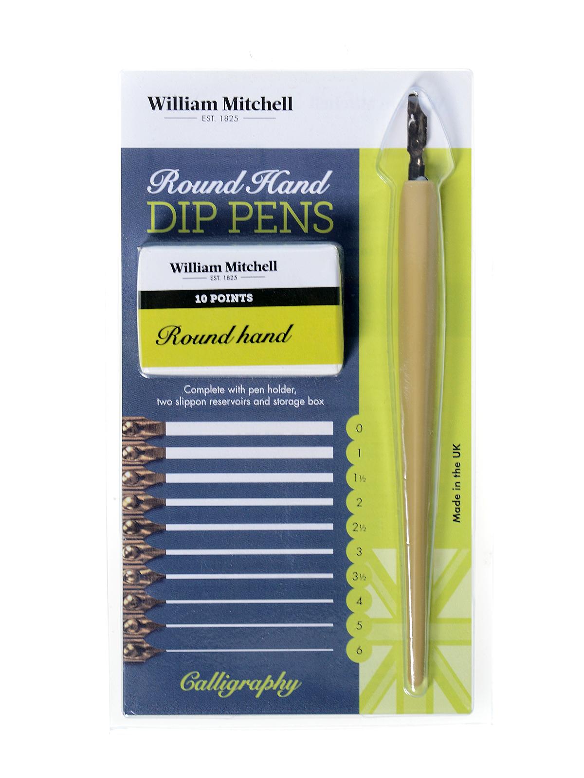 Round Hand Dip Pens Set Of 10