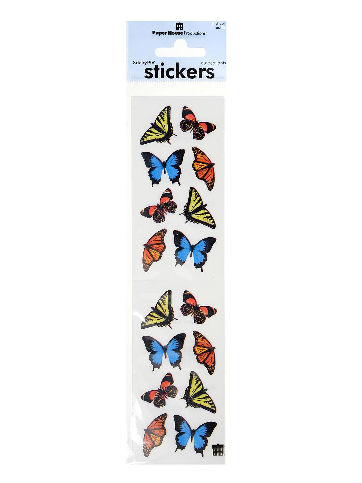 Sticky Pix Stickers Butterflies