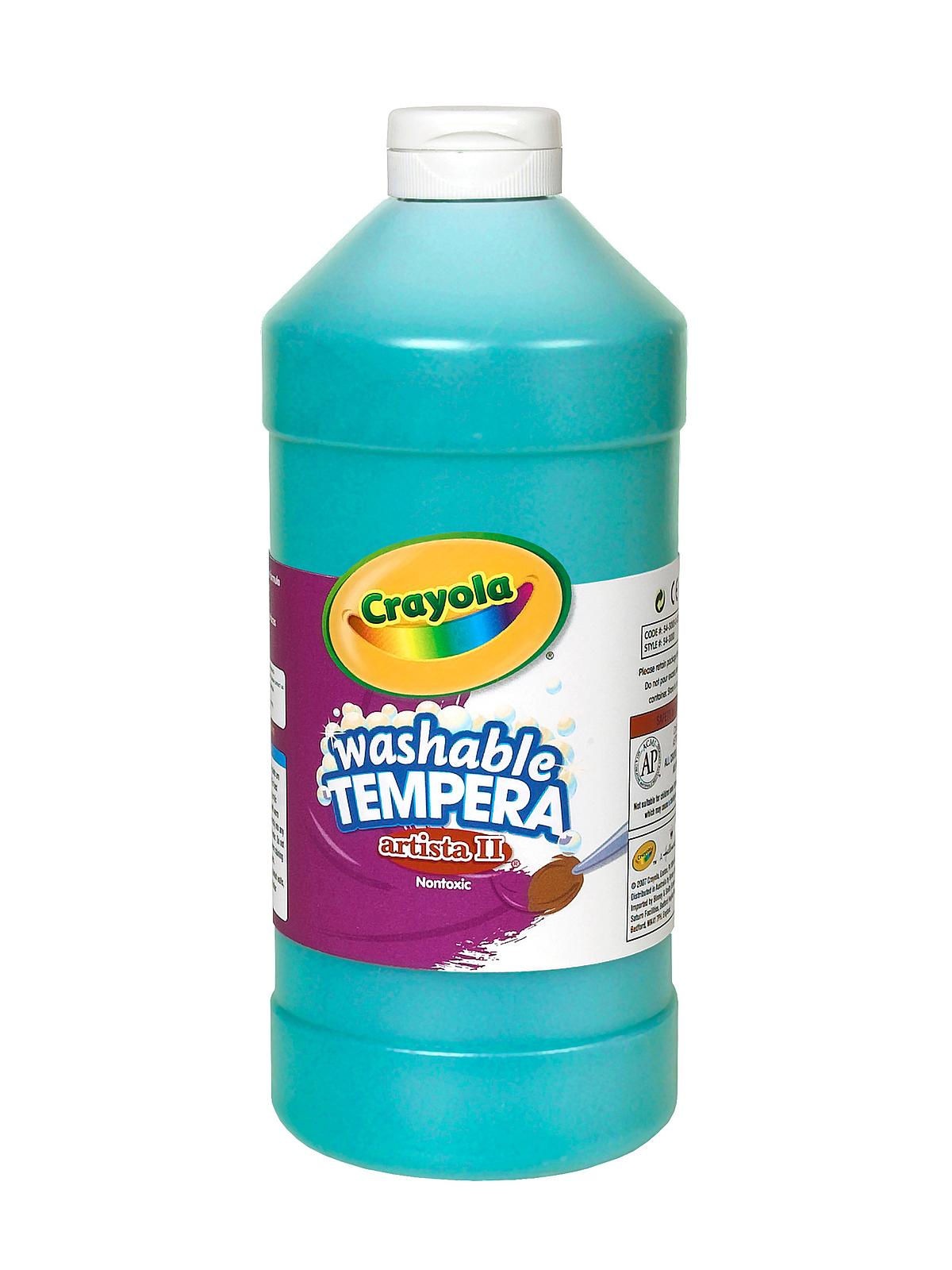Artista II Liquid Tempera Paint turquoise 32 oz.