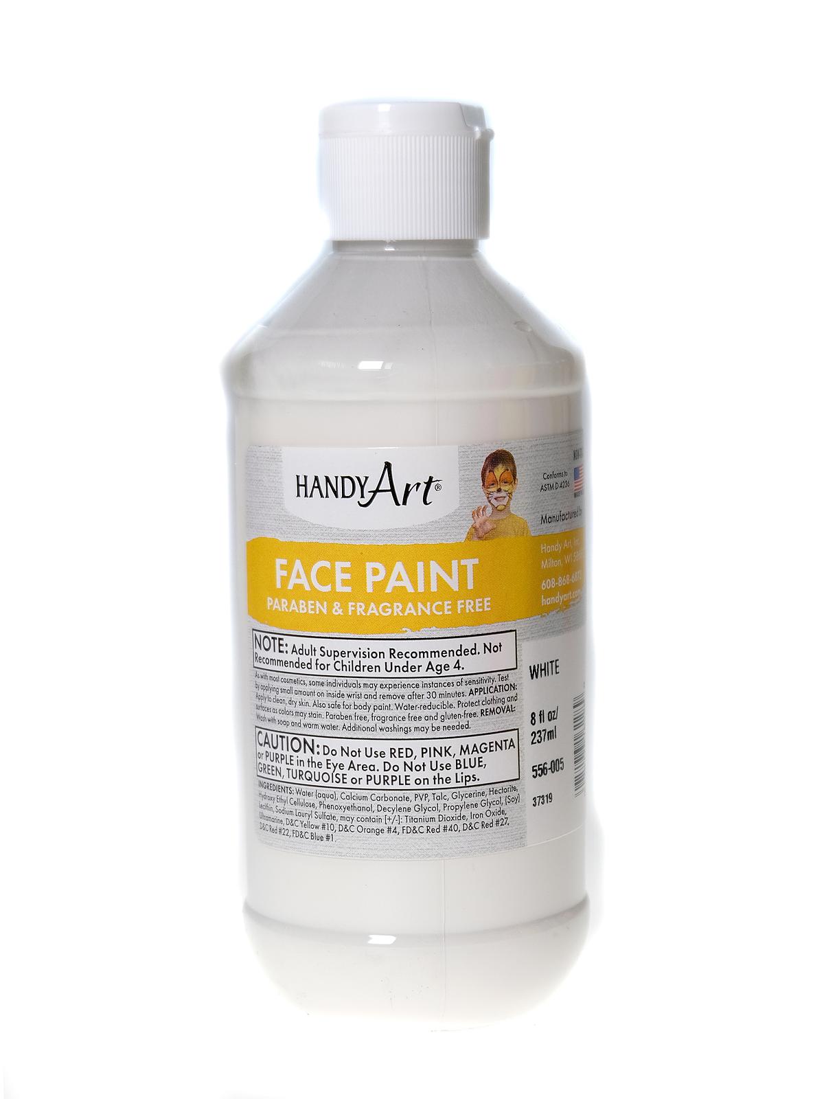 Face Paint White 8 Oz.