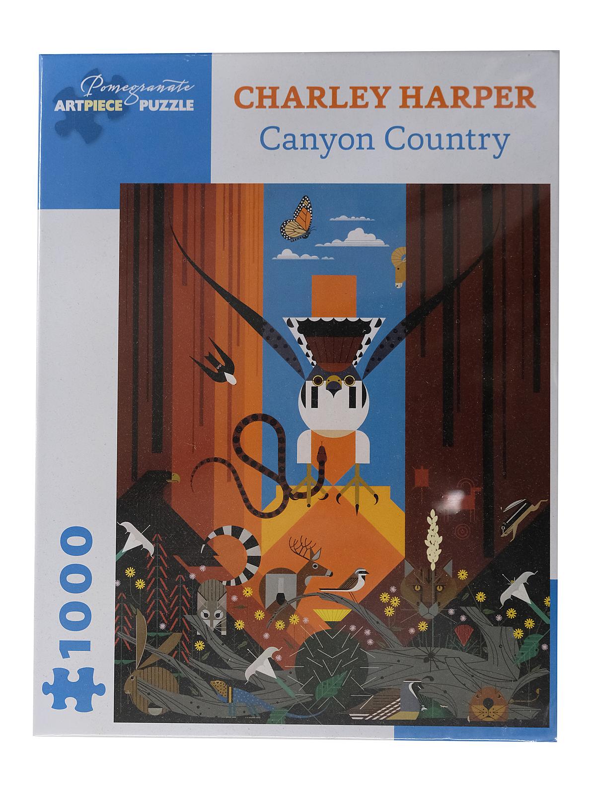 1000-Piece Jigsaw Puzzles Charley Harper: Canyon Country