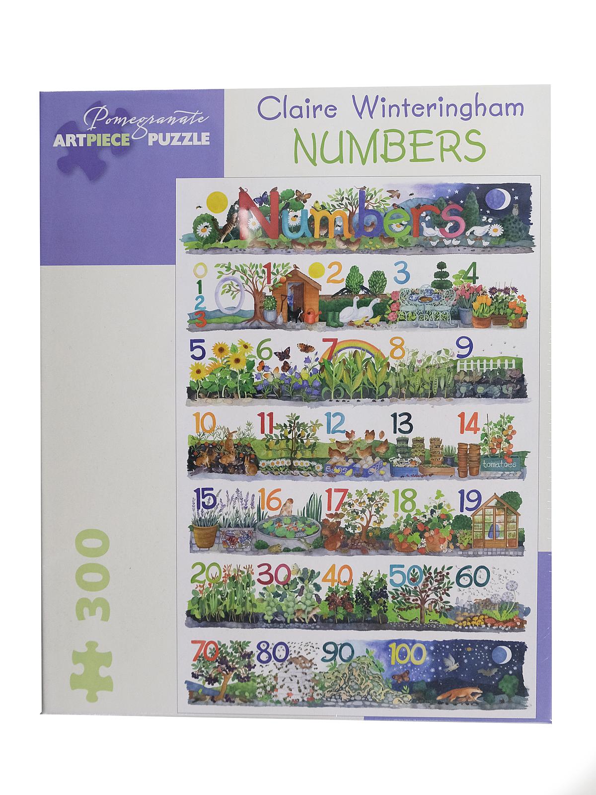 Kids 300-Piece Jigsaw Puzzles Claire Winteringham: Numbers