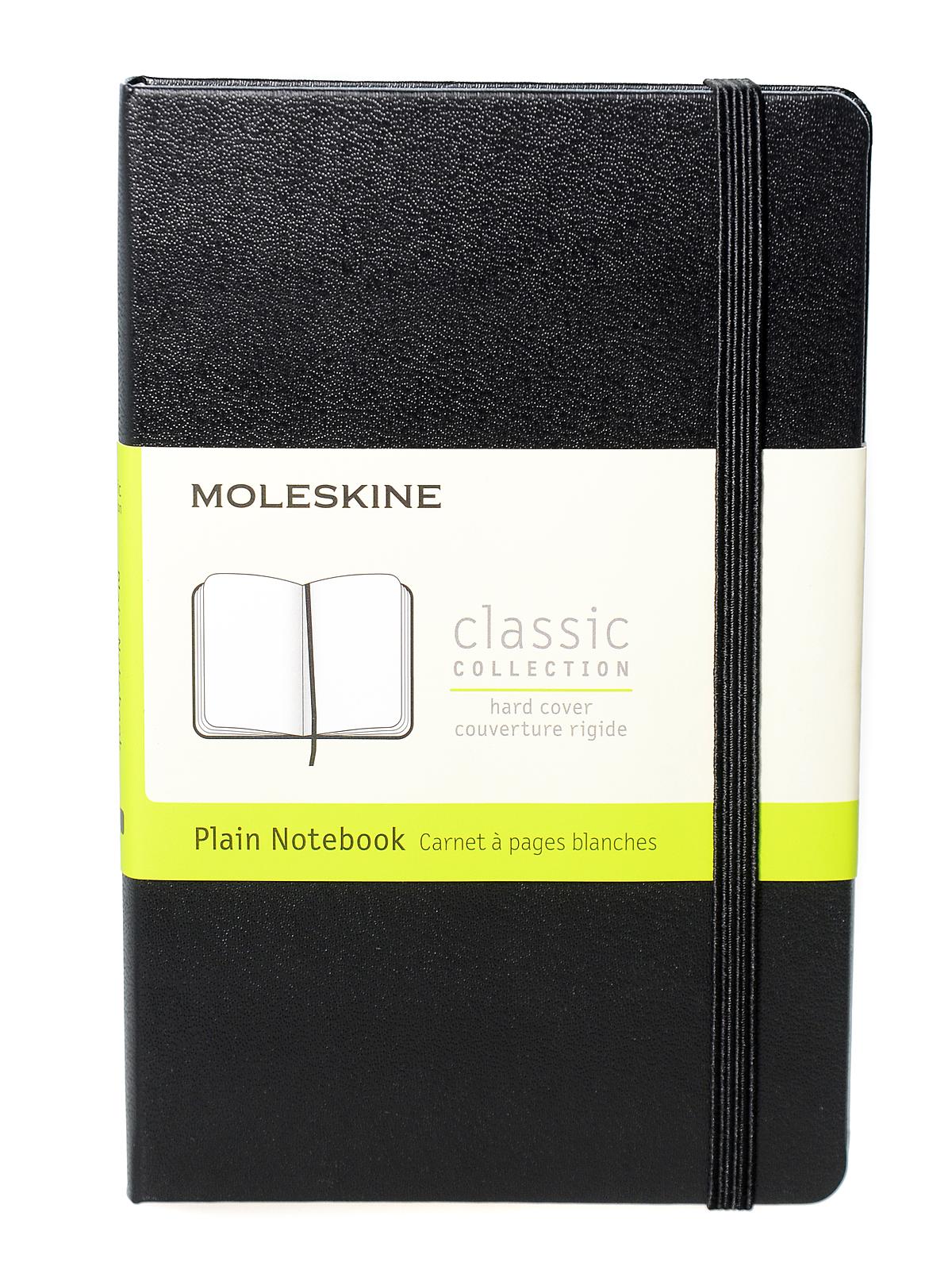 Classic Hard Cover Notebooks black 3 1 2 in. x 5 1 2 in. 192 pages, unlined