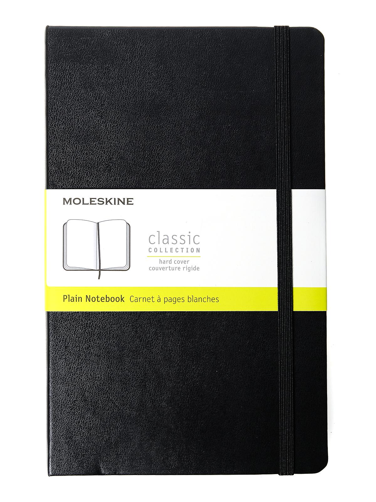 Classic Hard Cover Notebooks black 5 in. x 8 1 4 in. 240 pages, unlined