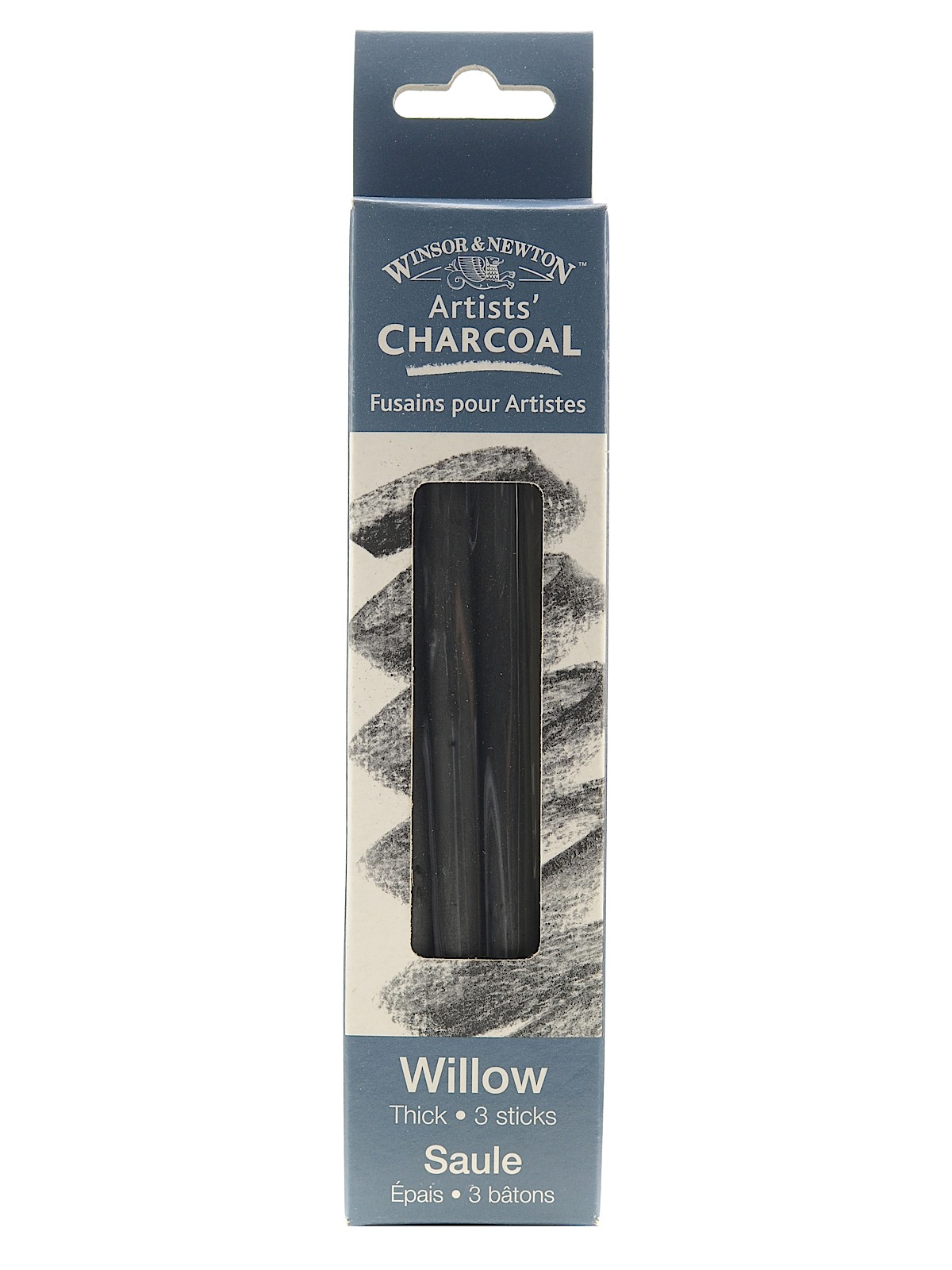 Artists' Charcoal willow thick box of 3