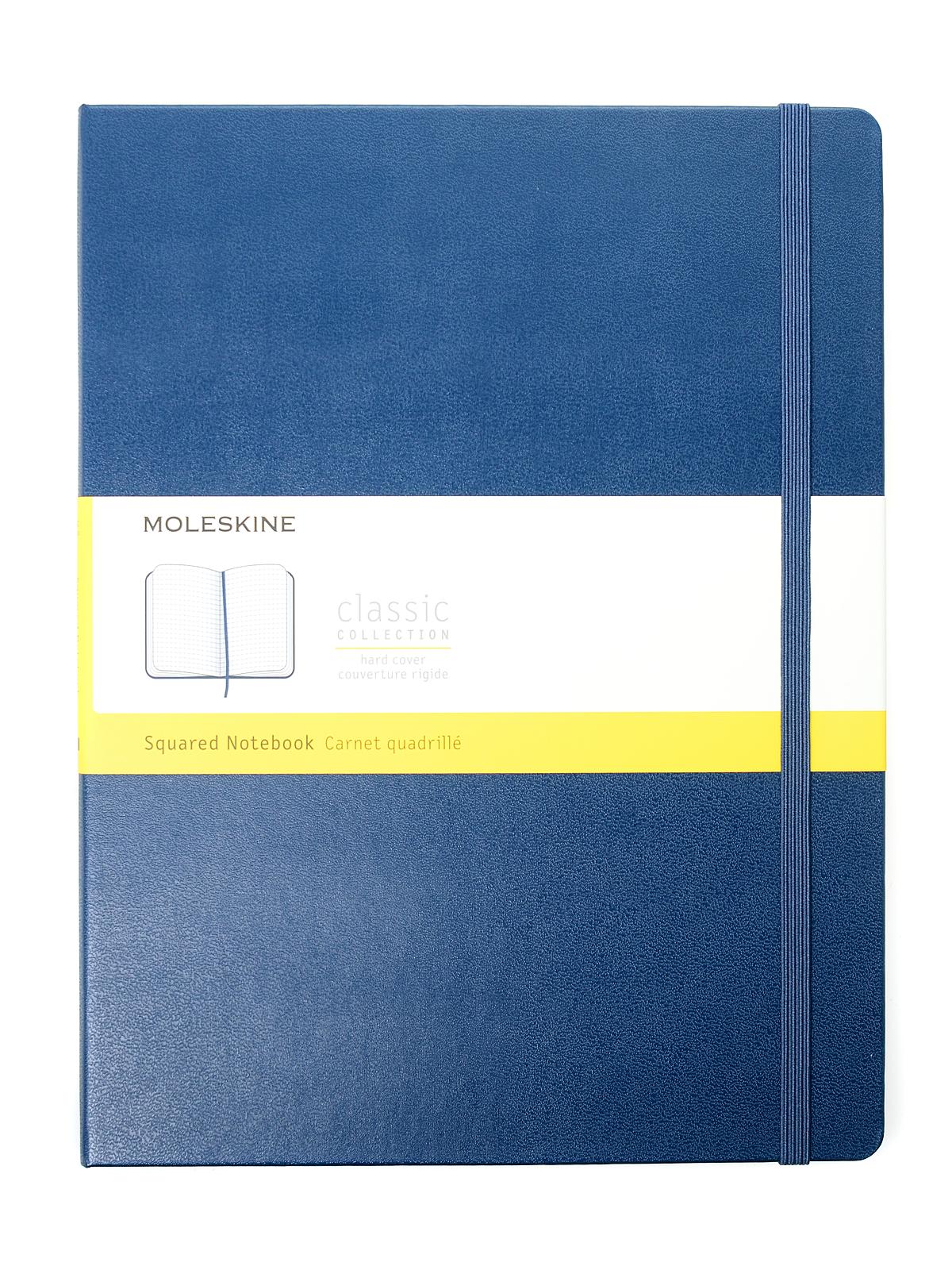 Classic Hard Cover Notebooks sapphire blue 7 1 2 in. x 9 3 4 in. 192 pages, squared