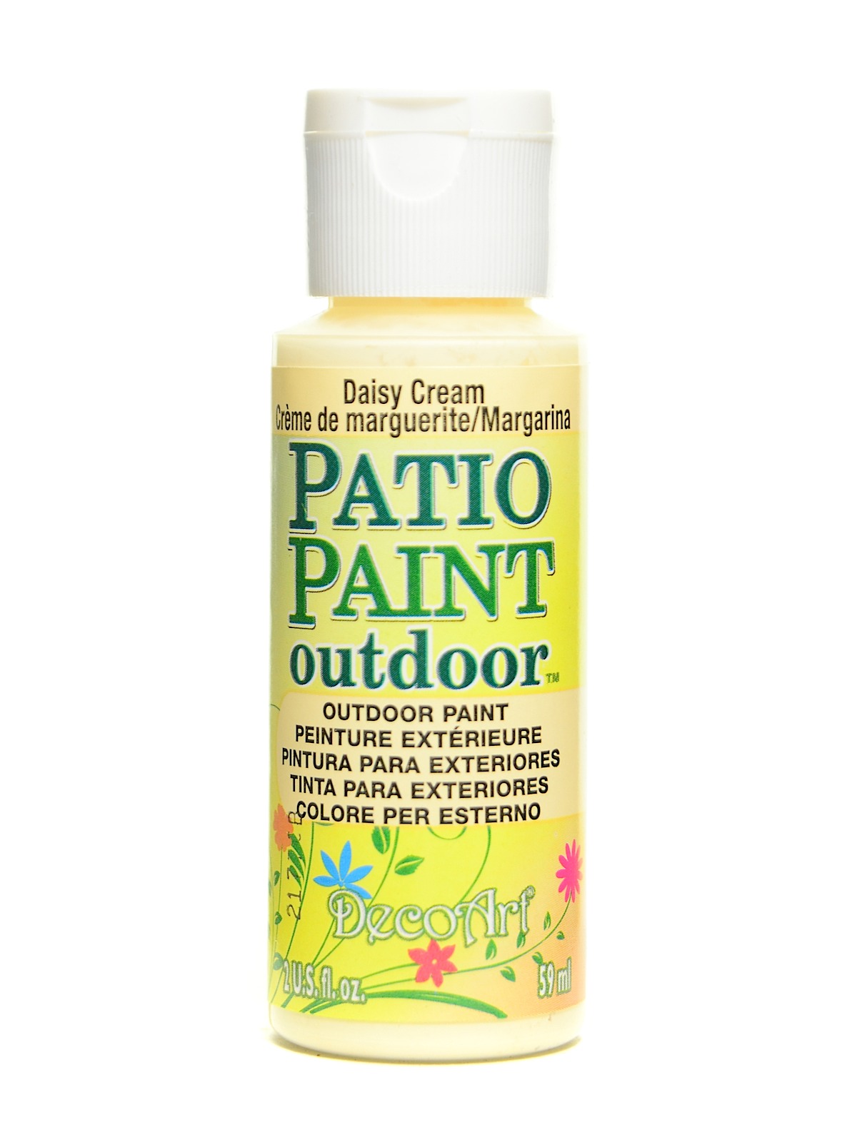Patio Paint daisy cream 2 oz.