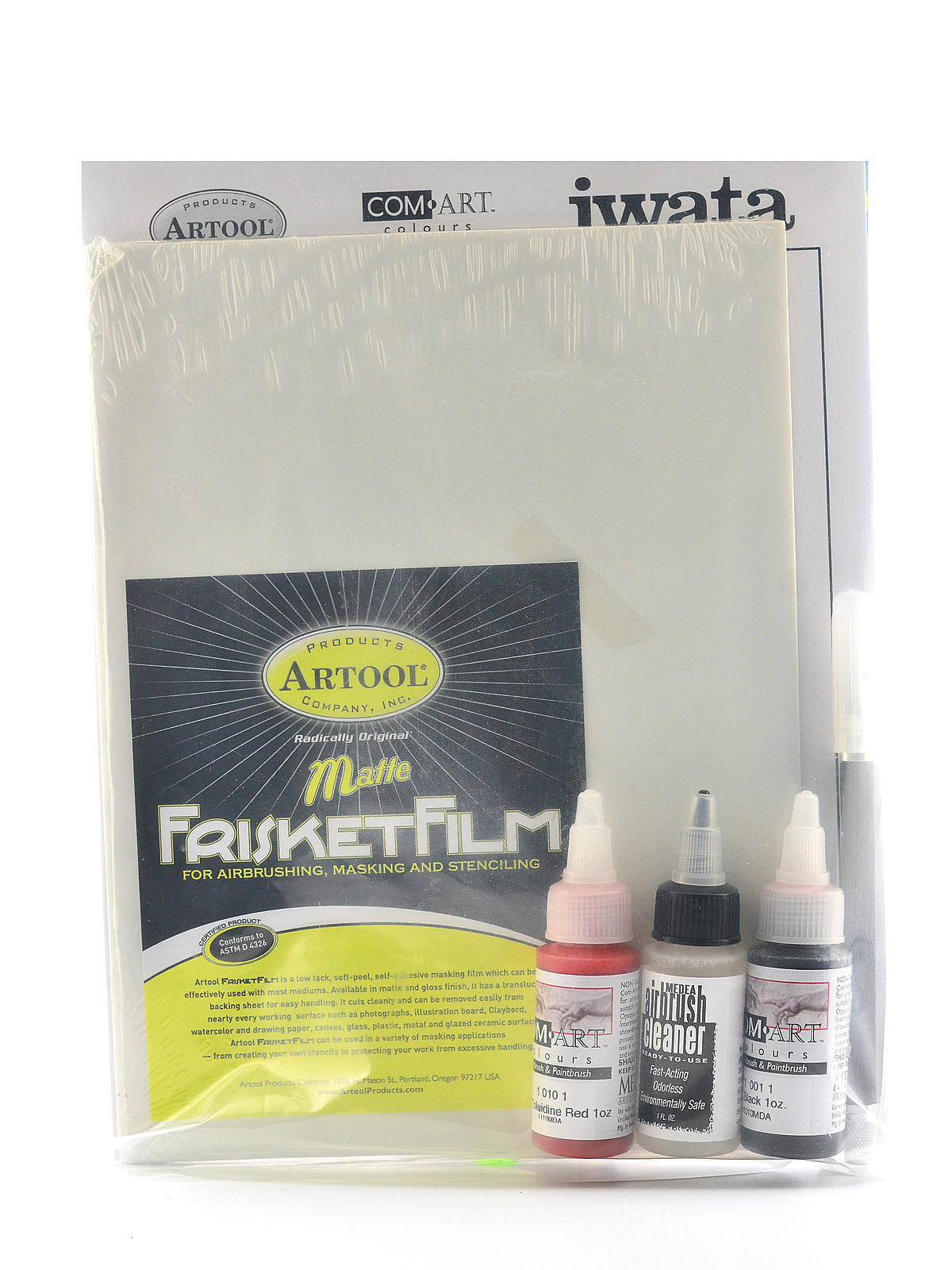 Basic Airbrush Techniques Exercise Kit each
