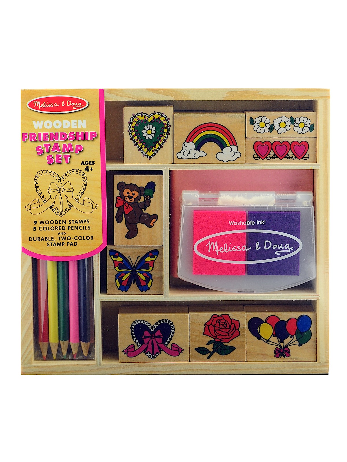 Wooden Stamp Sets Friendship