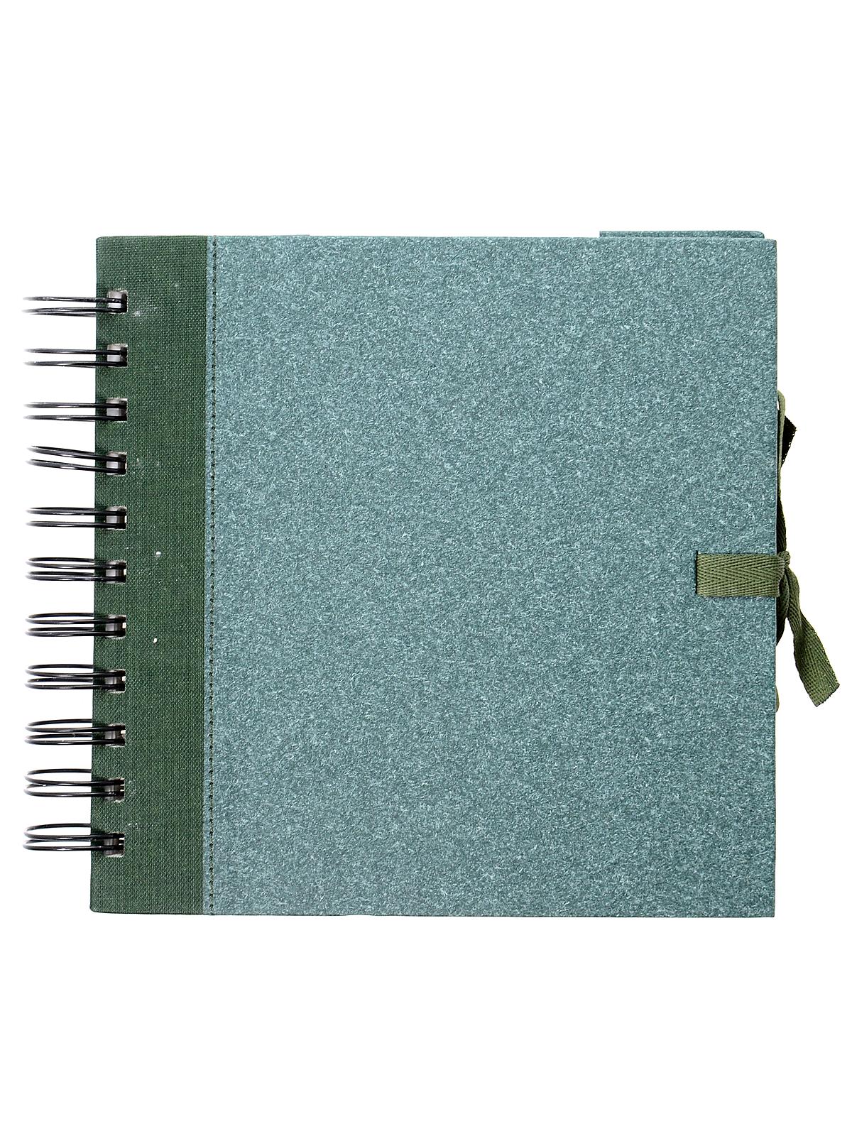 Watercolor Book Green Paper Cover 6 In. X 6 In. 24 Sheets