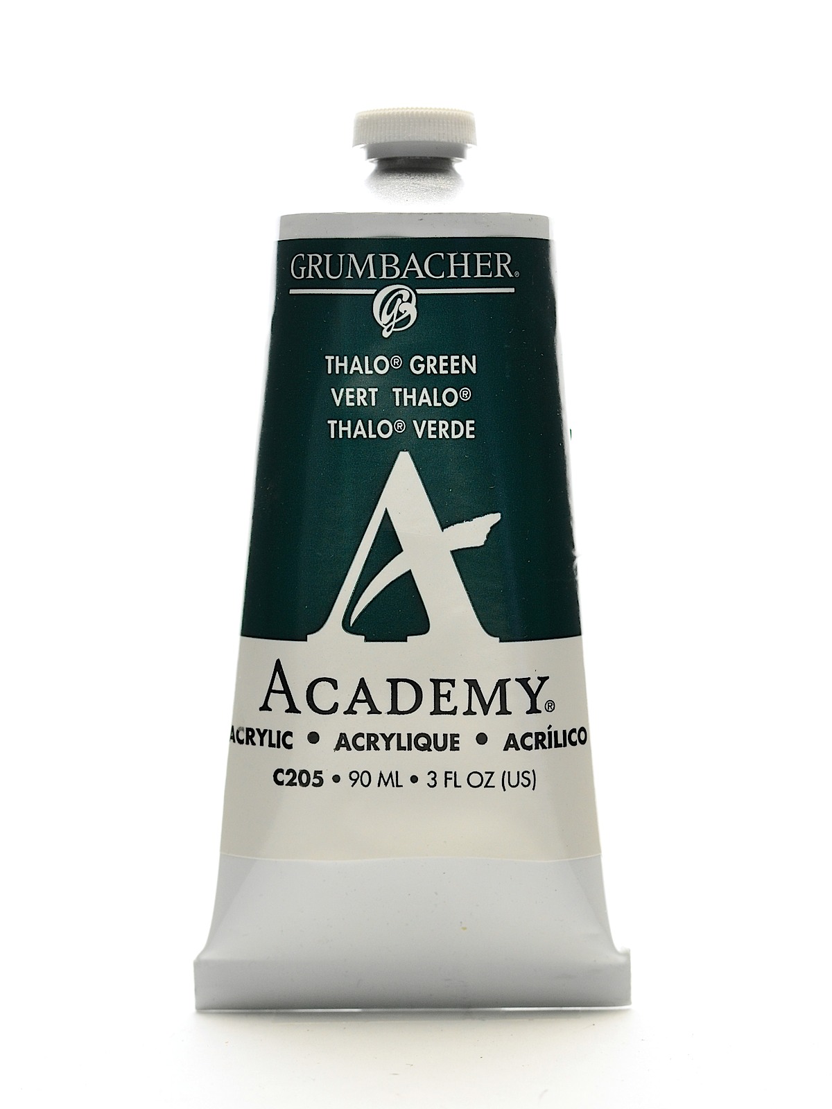 Academy Acrylic Colors thalo green blue shade 3 oz. (90 ml)