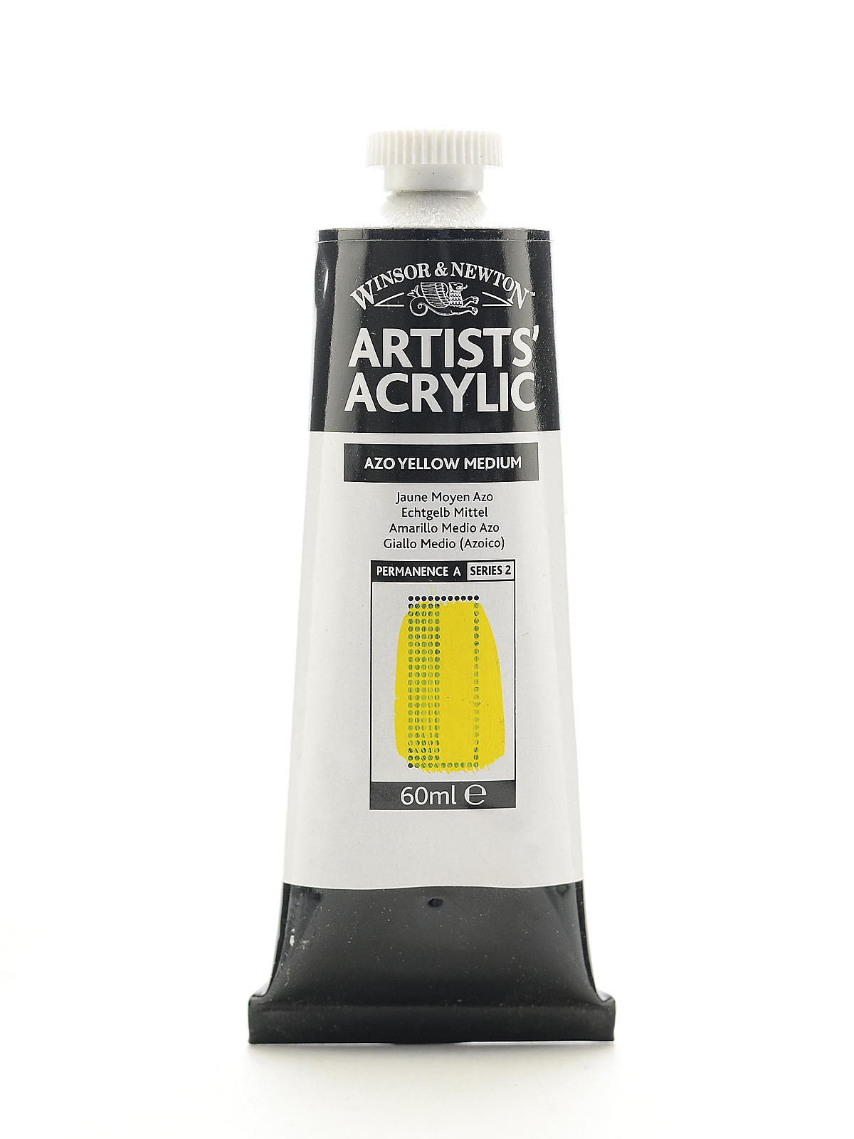 Professional Acrylic Colours azo yellow medium 60 ml 19