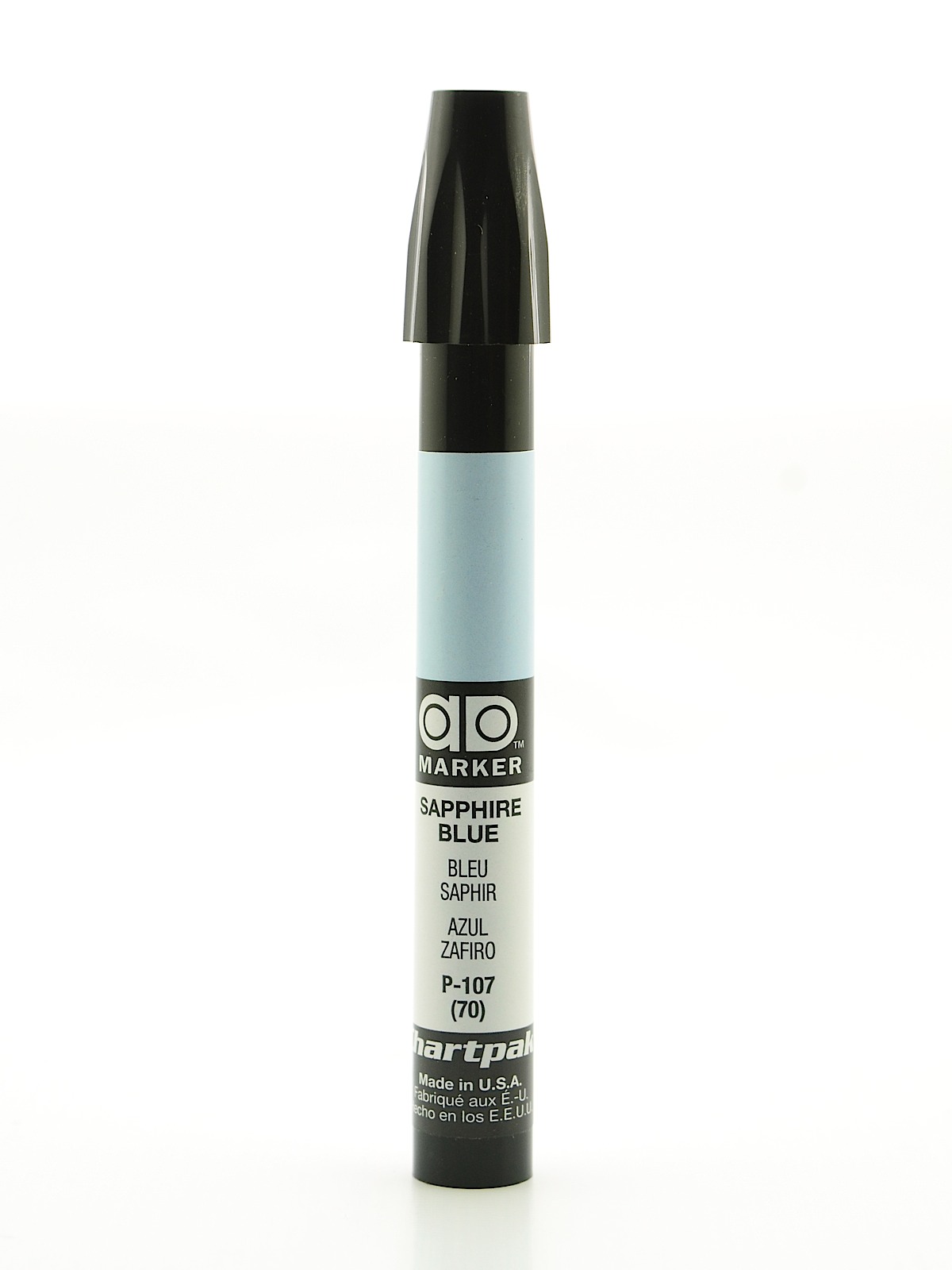 AD Markers sapphire blue tri-nib