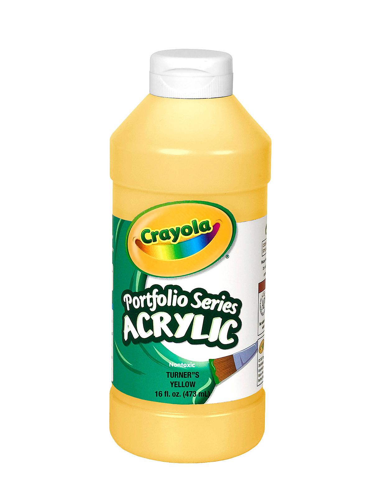 Portfolio Series Acrylic Paint Turner's yellow 16 oz.